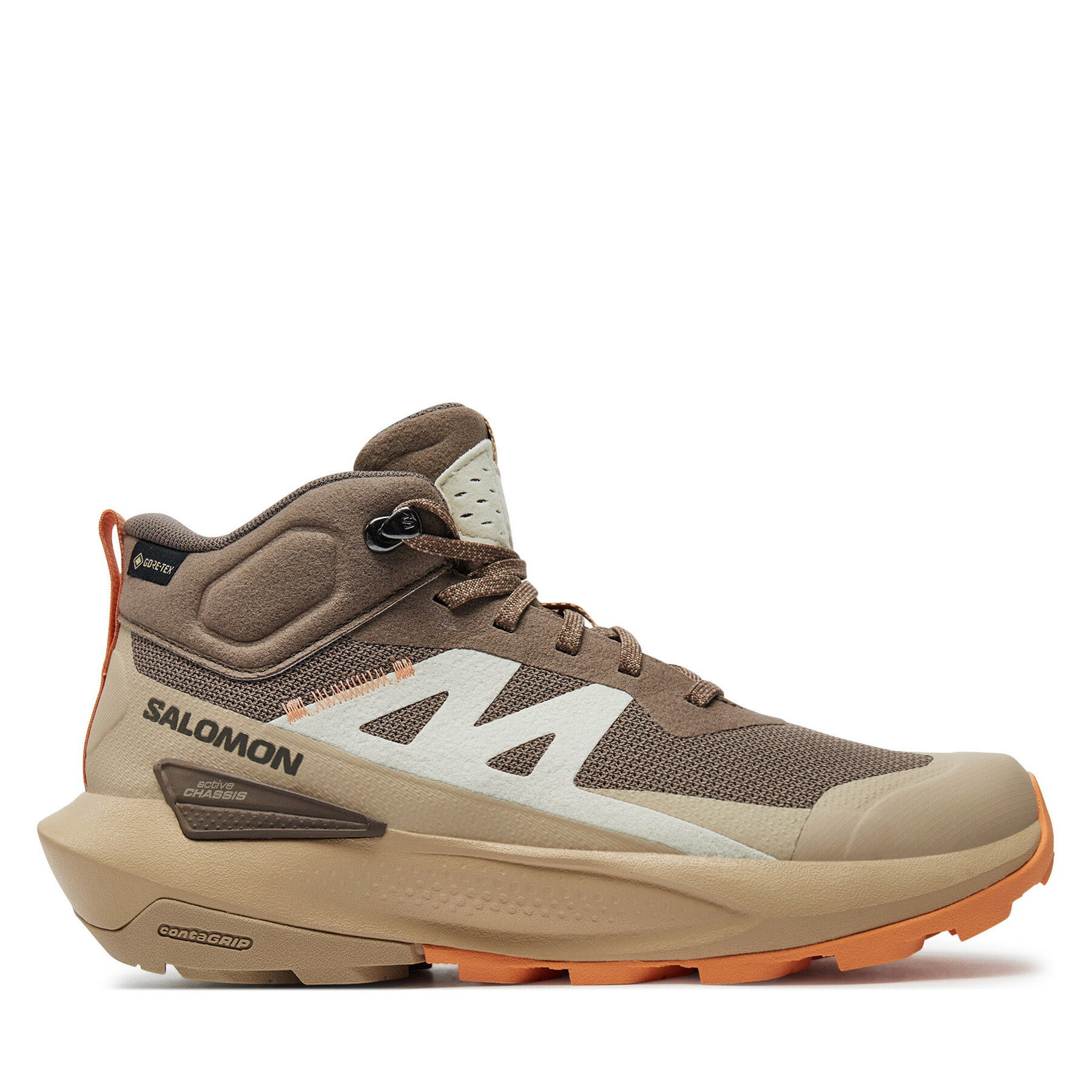 Scarpe da trekking Salomon Elixir Activ Mid Gore-Tex L47457200 Beige, Taglia 36_2_3, taglia : 36_2_3