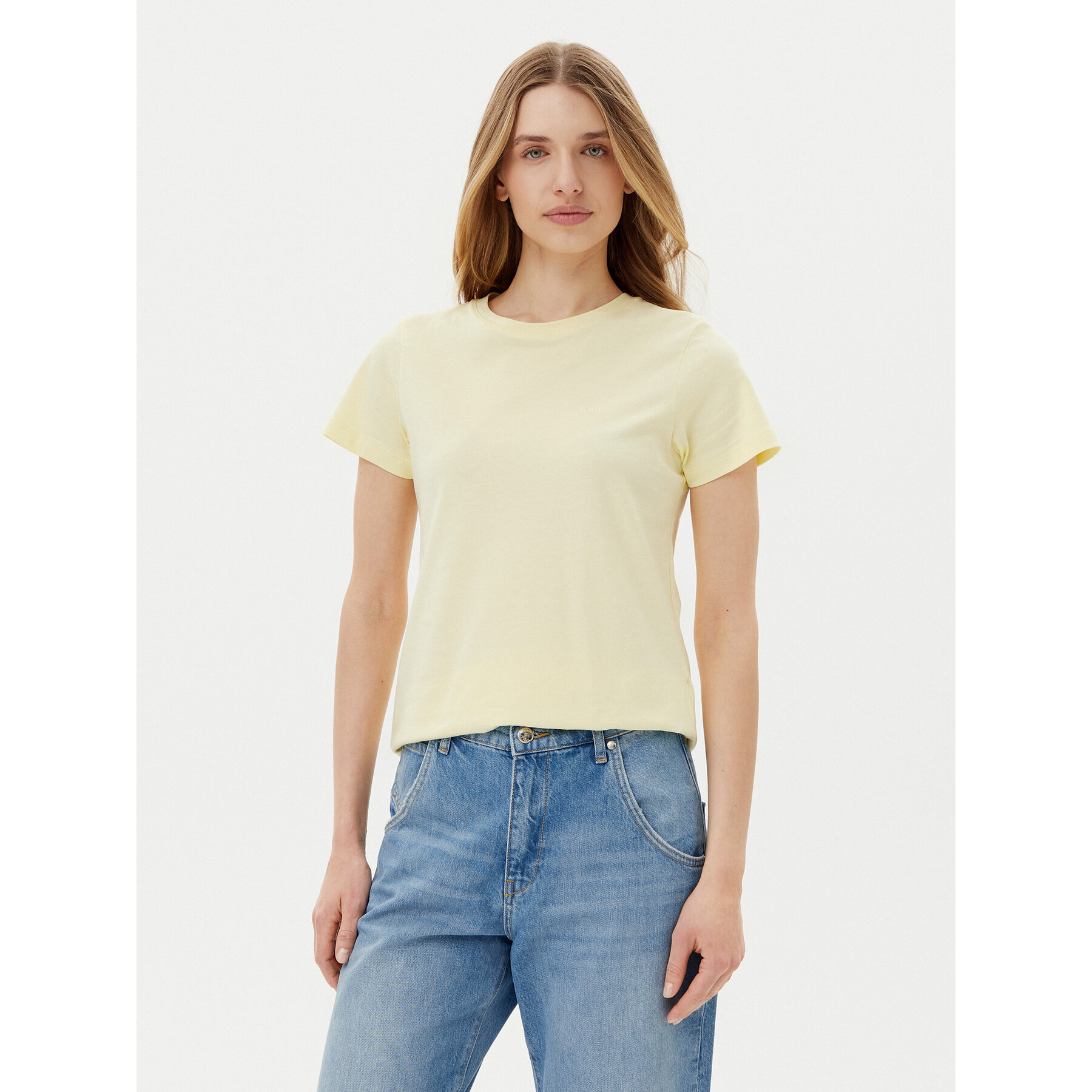 JOOP! Póló 58 JW241JE350 30040352 Sárga Regular Fit