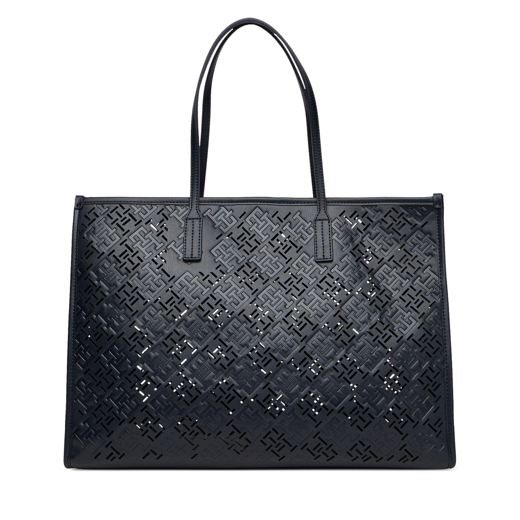 Geantă Tommy Hilfiger Th City AW0AW17501 Bleumarin