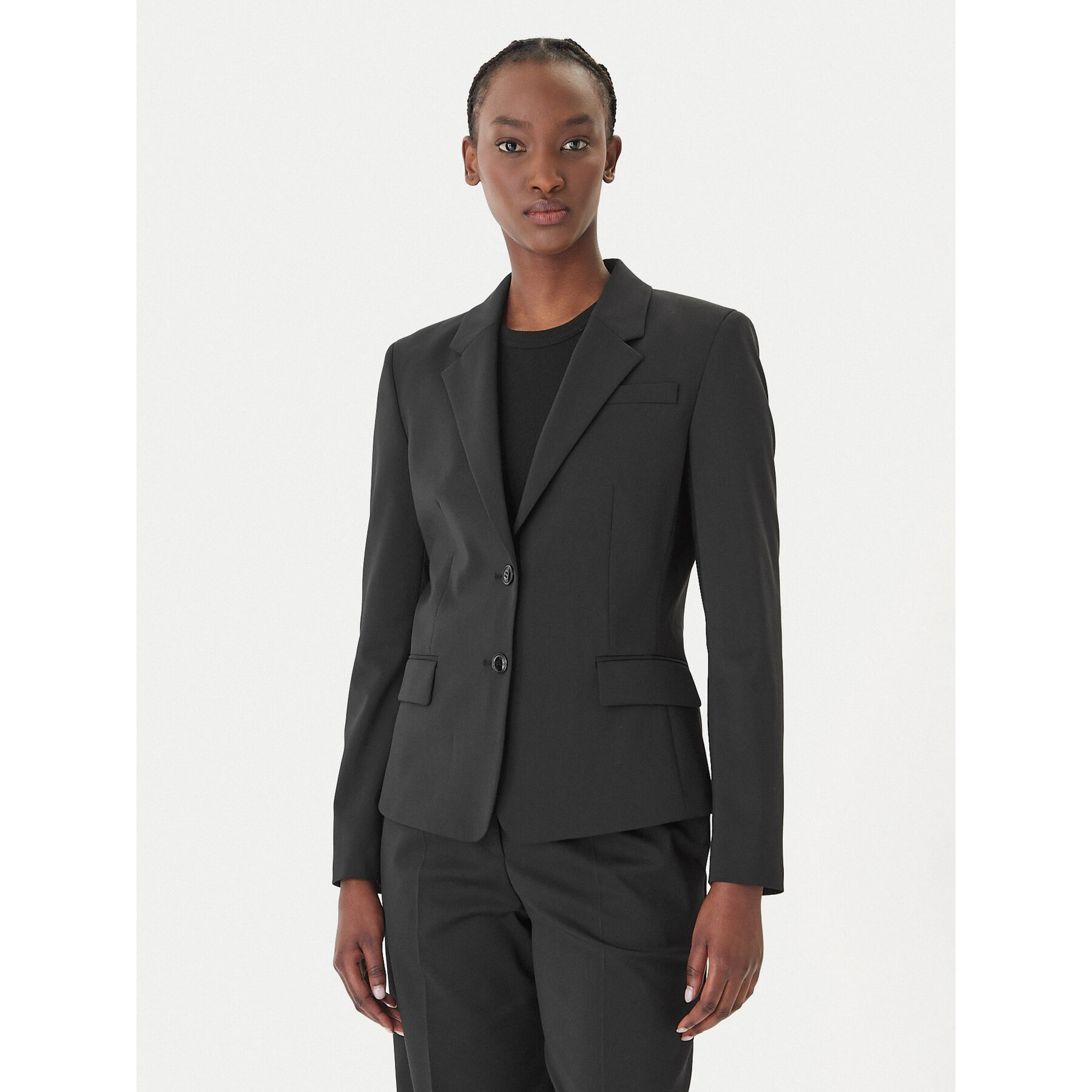 HUGO Sakko Aredana 50516131 Schwarz Slim Fit