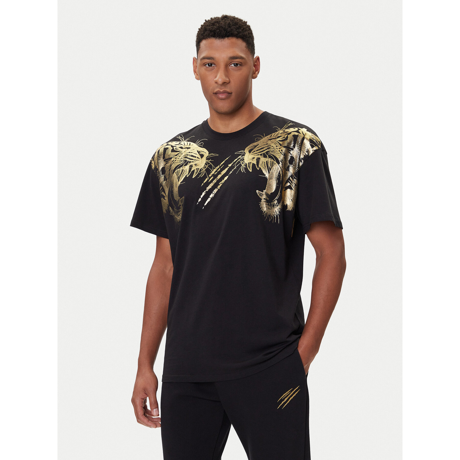 Plein Sport T-shirt FAEC MTK8360 STE001N Nero Loose Fit