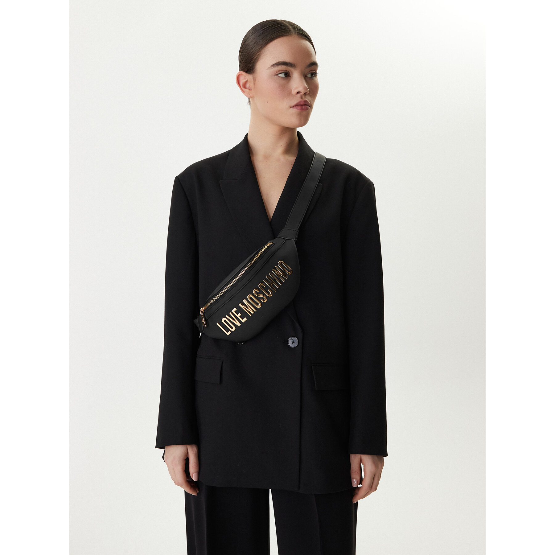 Ľadvinka LOVE MOSCHINO JC4195PP1OKD0000 Čierna
