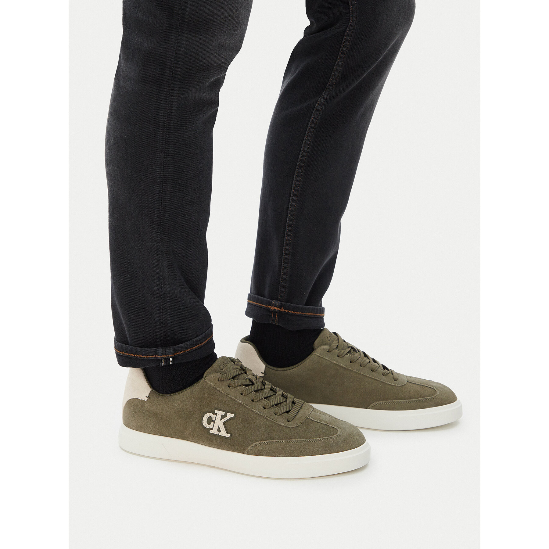 Sneakers Calvin Klein Low Prof Cupsole Su HM0HM02125 Verde