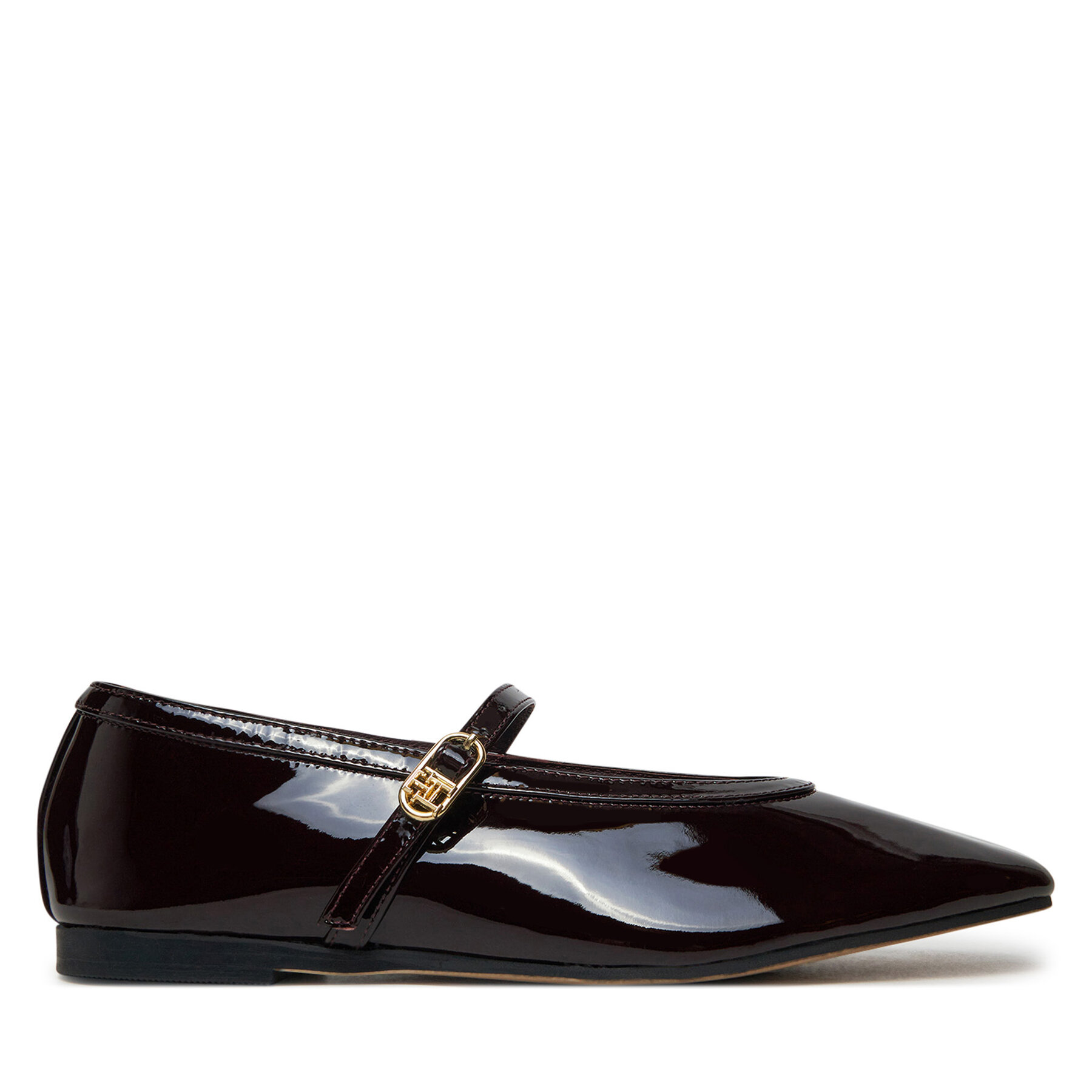 Dámske Baleríny Tommy Hilfiger, Rozmer: 40, Bordová, FW0FW08577