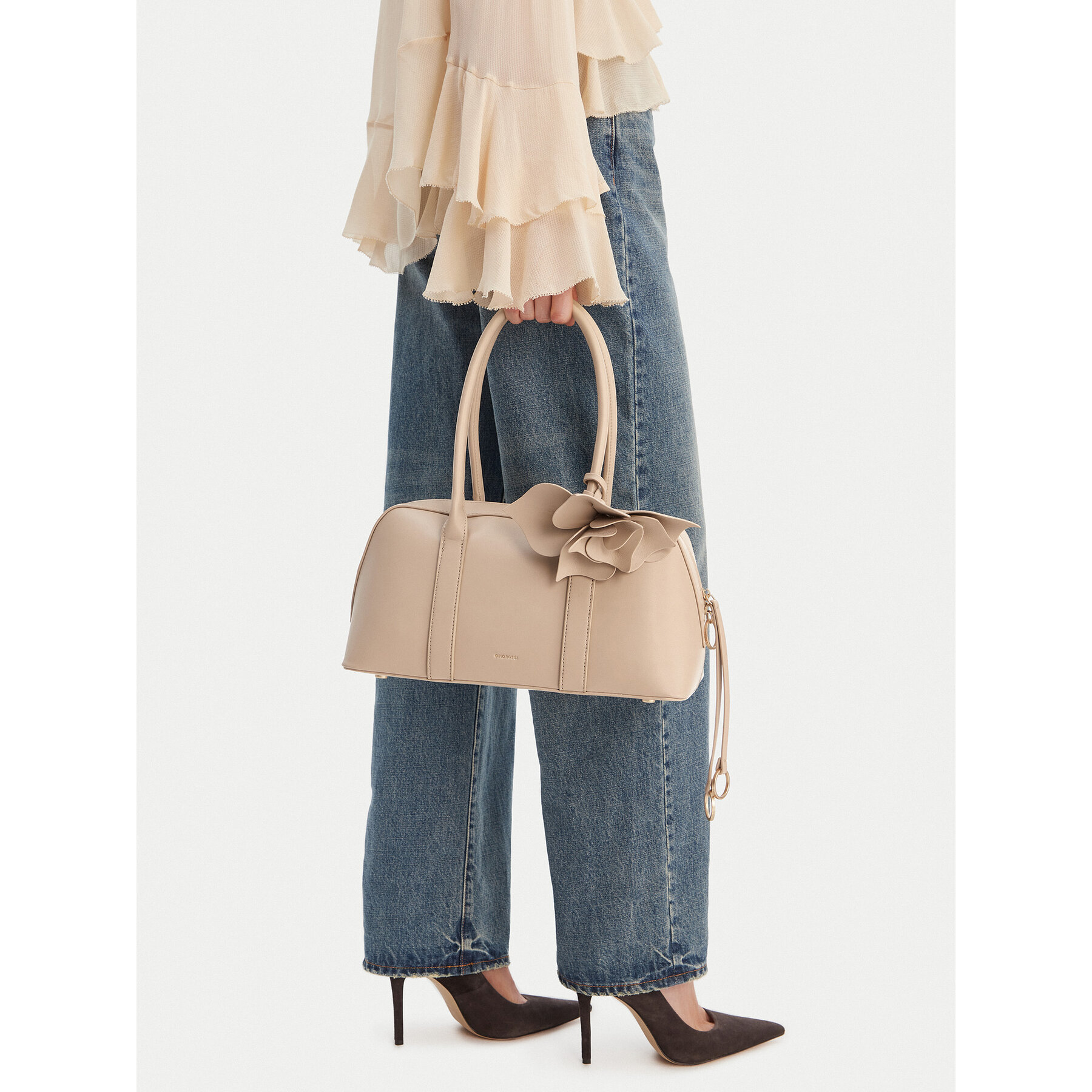 Τσάντα GINO ROSSI C-LDA8017A Μπεζ