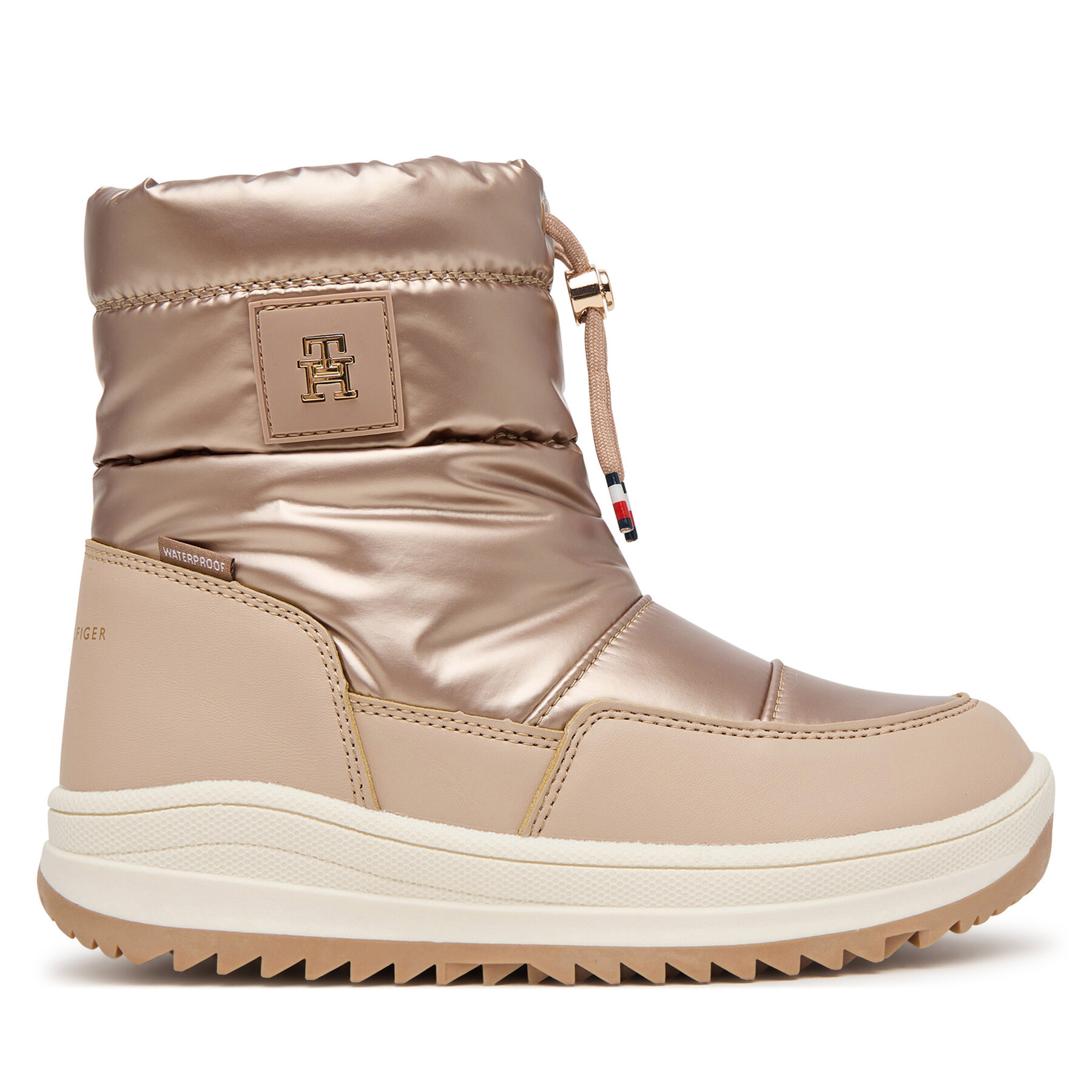 Čizme za snijeg Tommy Hilfiger Loki T3AD-35206-1474 S Bež