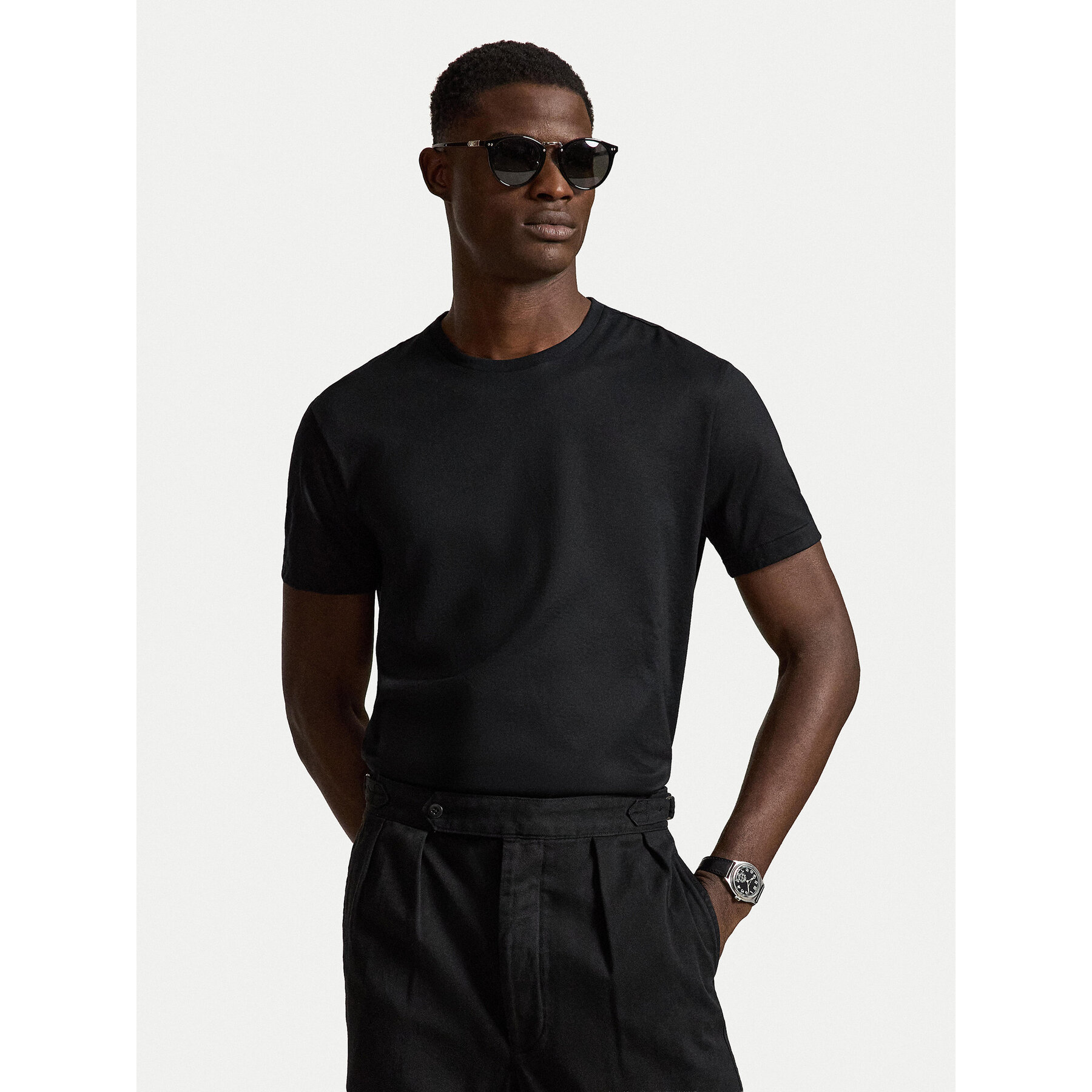 Polo Ralph Lauren T-Shirt 710B27503008 Schwarz Regular Fit