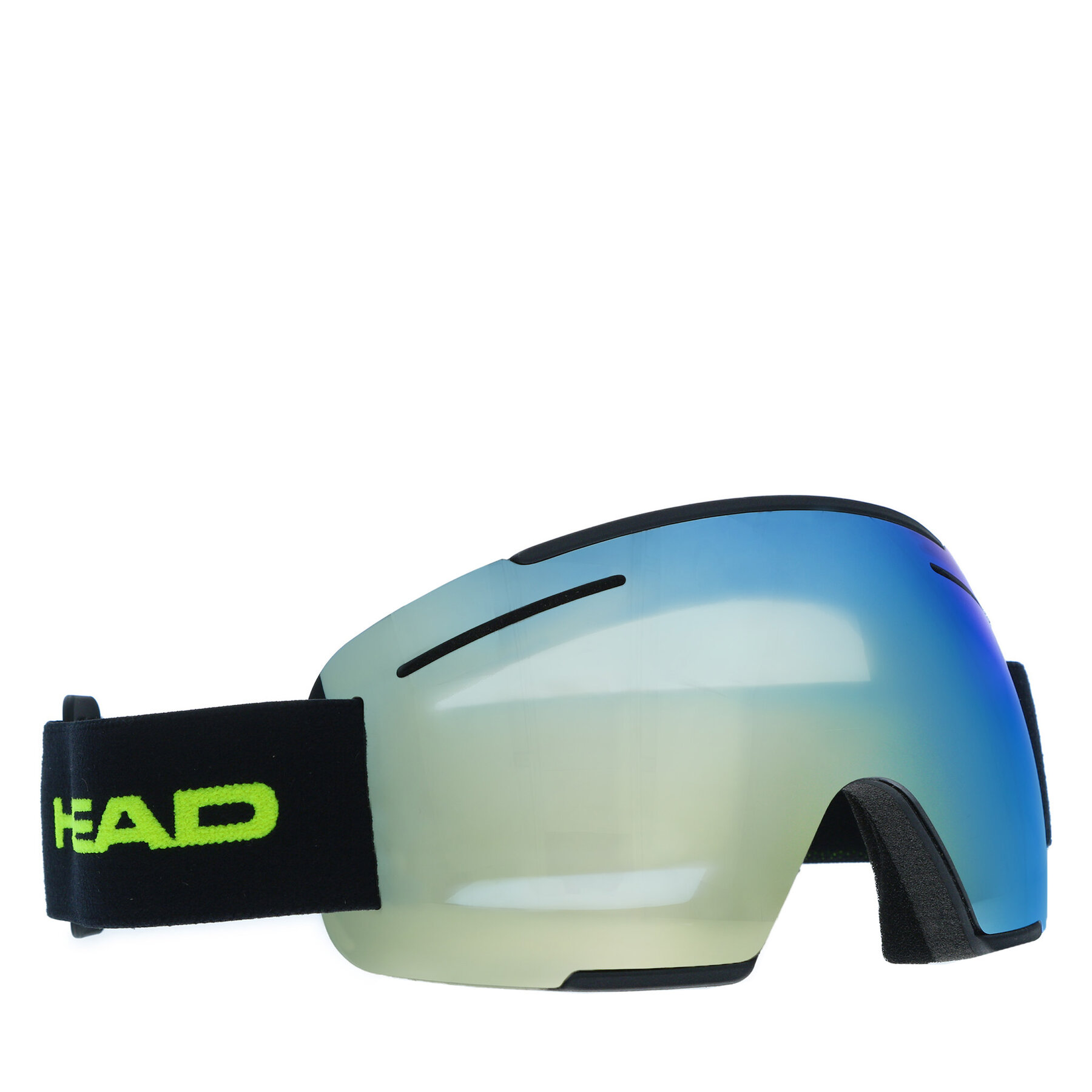 gafas de esquí Head F-Lyt Lime Black 394744 Amarillo