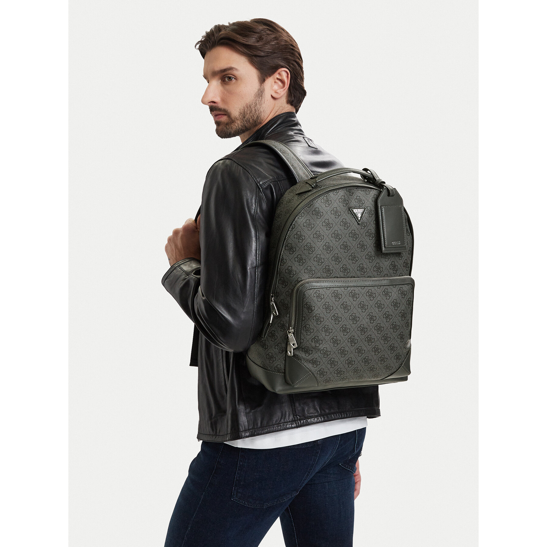 Раница за пътуване Guess HMMIII P6211 Тъмносив