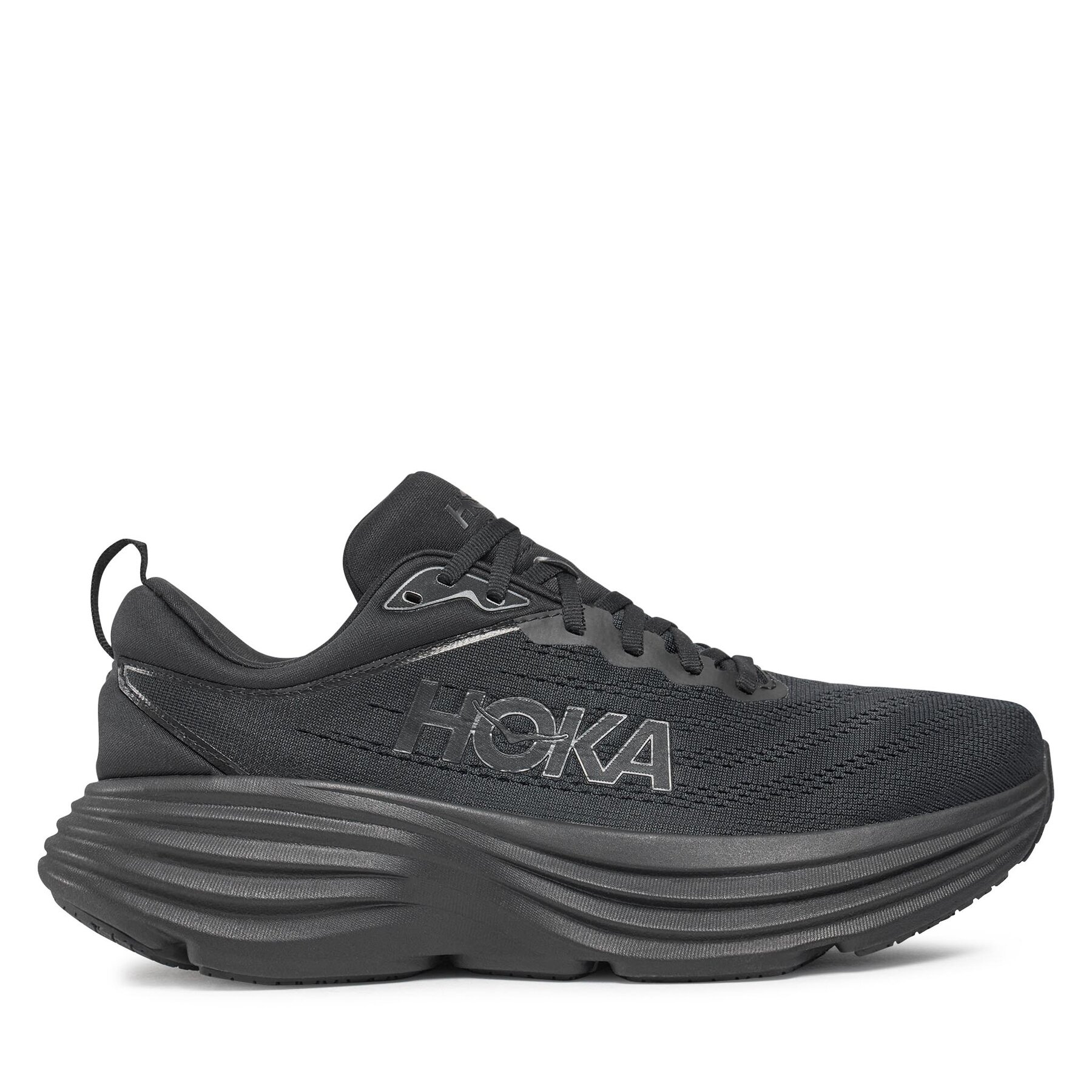 Chaussures de running Hoka Bondi 8 Wide 1127953 Noir