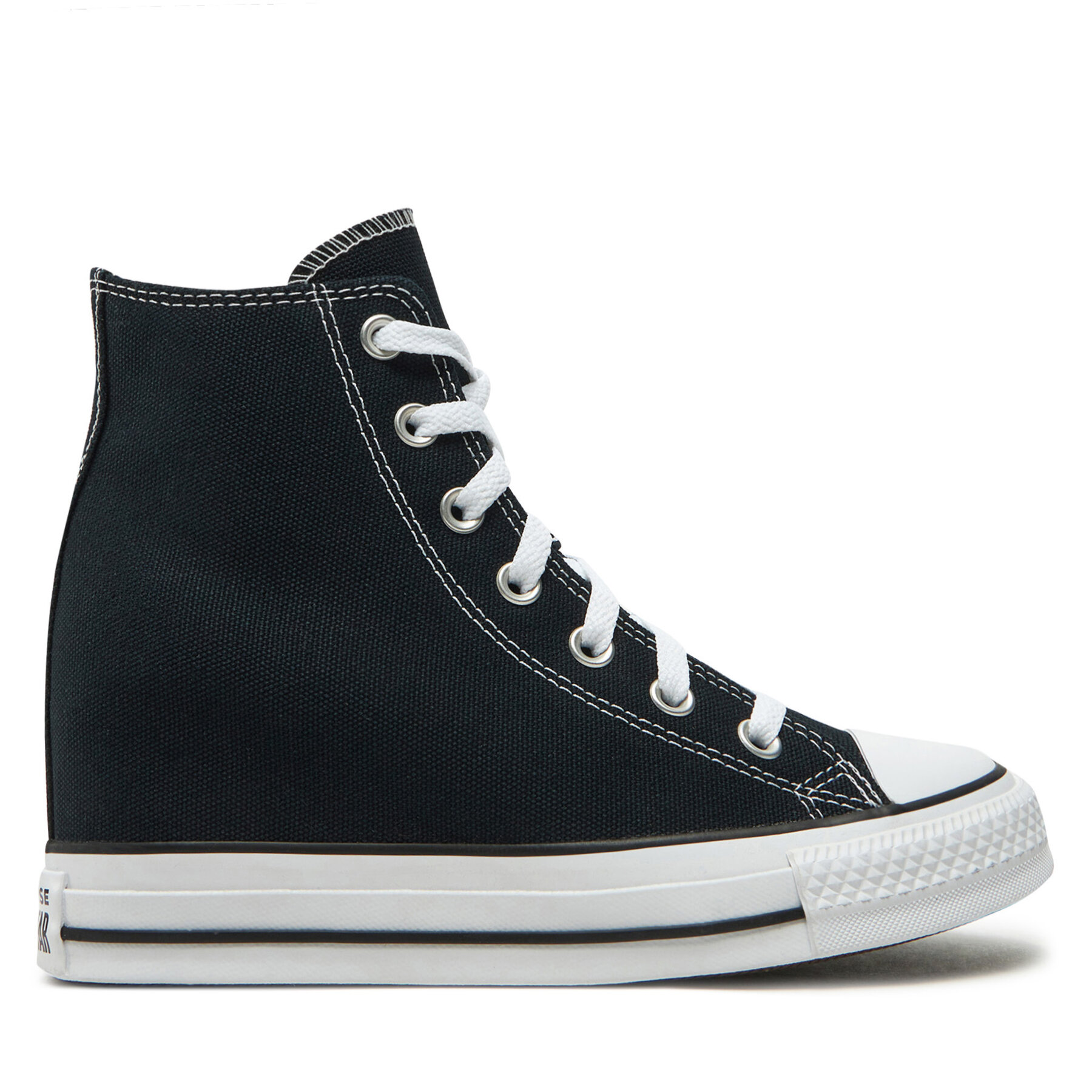 Plátenky Converse Chuck Taylor All Star Wedge Platform A11909C Čierna