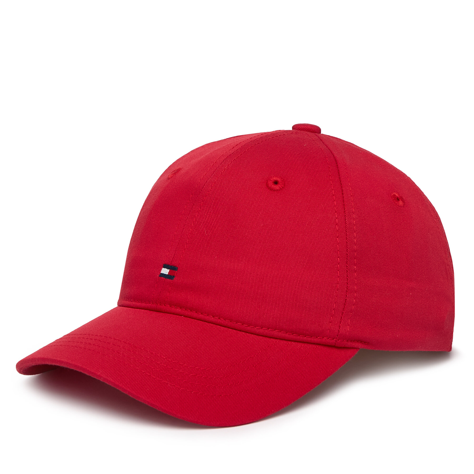 Șapcă Tommy Hilfiger Th Flag Soft 6 Panel Cap AW0AW17781 Roșu