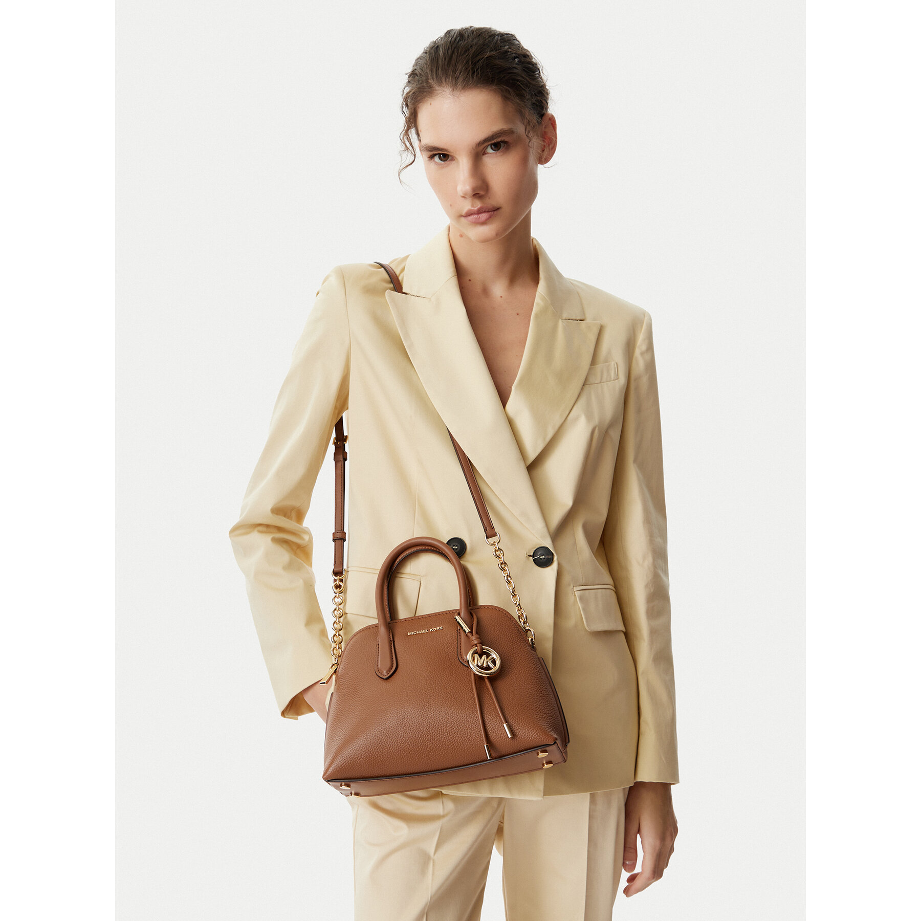 Geantă MICHAEL Michael Kors 30T6GX4S2L Maro