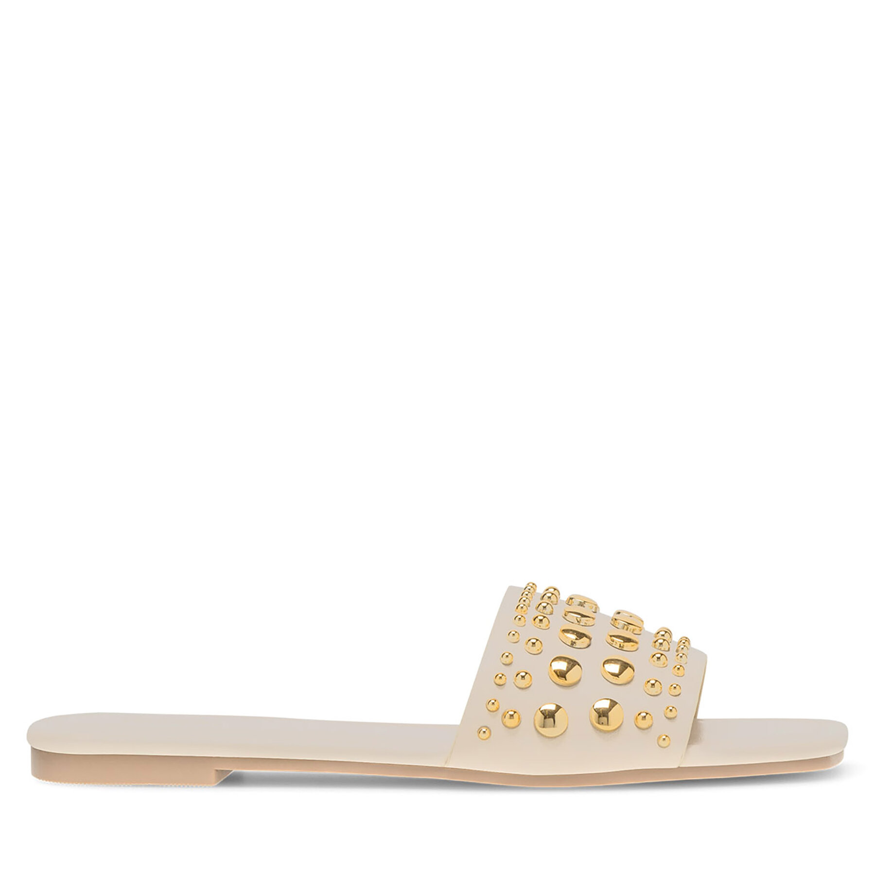 Damen Pantoletten DeeZee, Schuhgröße 36, Beige, LS5520-18