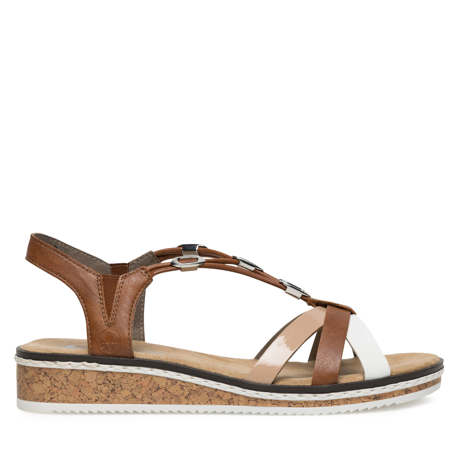 Sandali Rieker V3657-81 Marrone