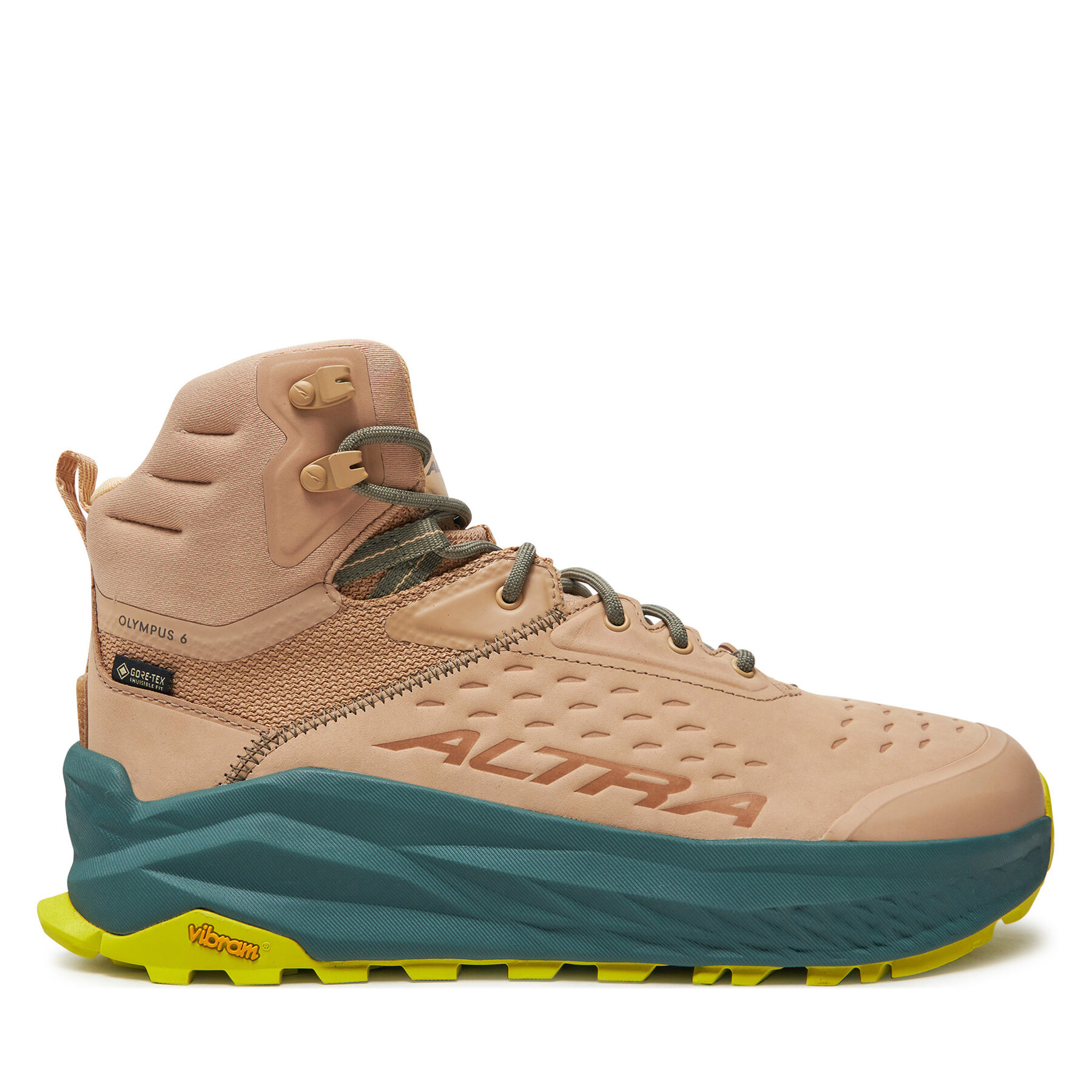 Herren Trekkingschuhe Altra, Schuhgröße 46, Beige, Olympus 6 Hike Mid GTX AL0A85NP