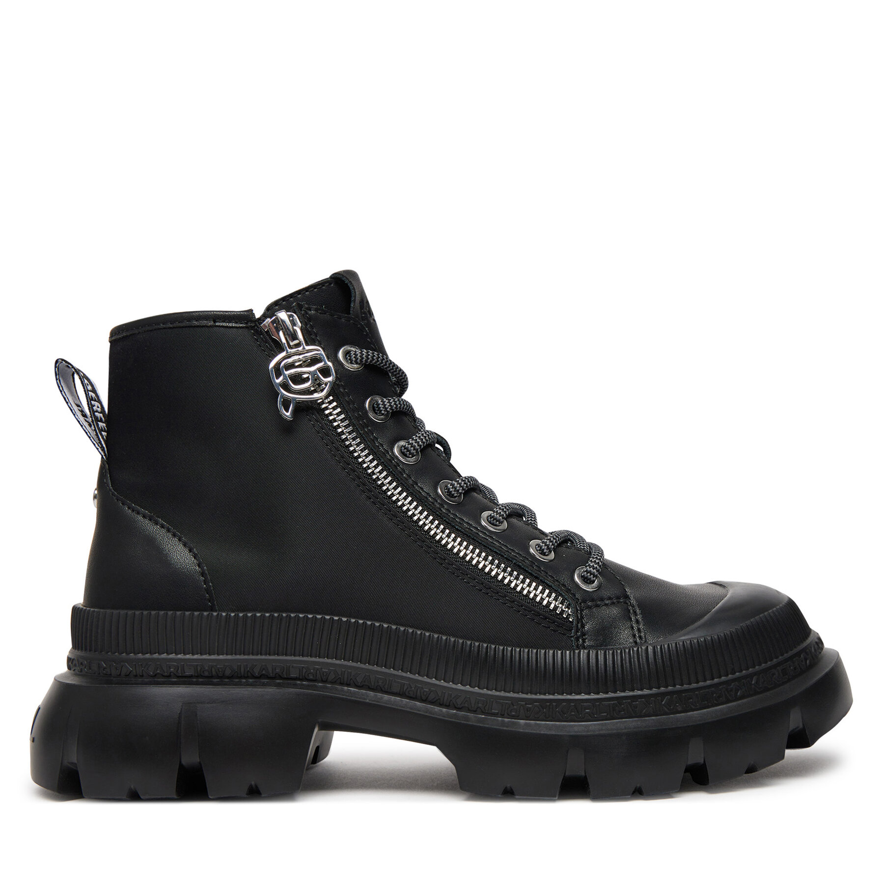 Outdoorová obuv KARL LAGERFELD KL43536 Čierna