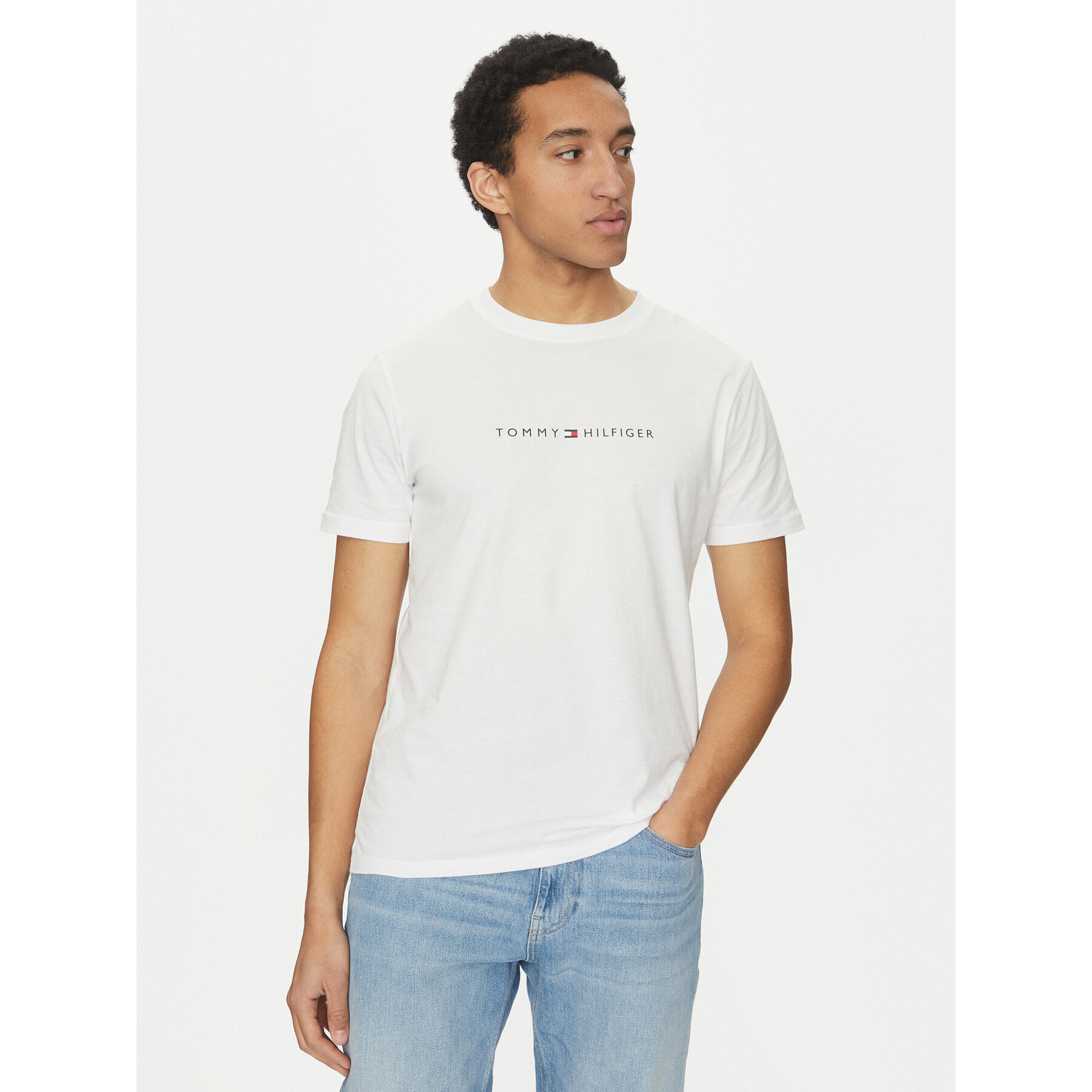 Tommy Hilfiger Póló UM0UM03525 Fehér Regular Fit
