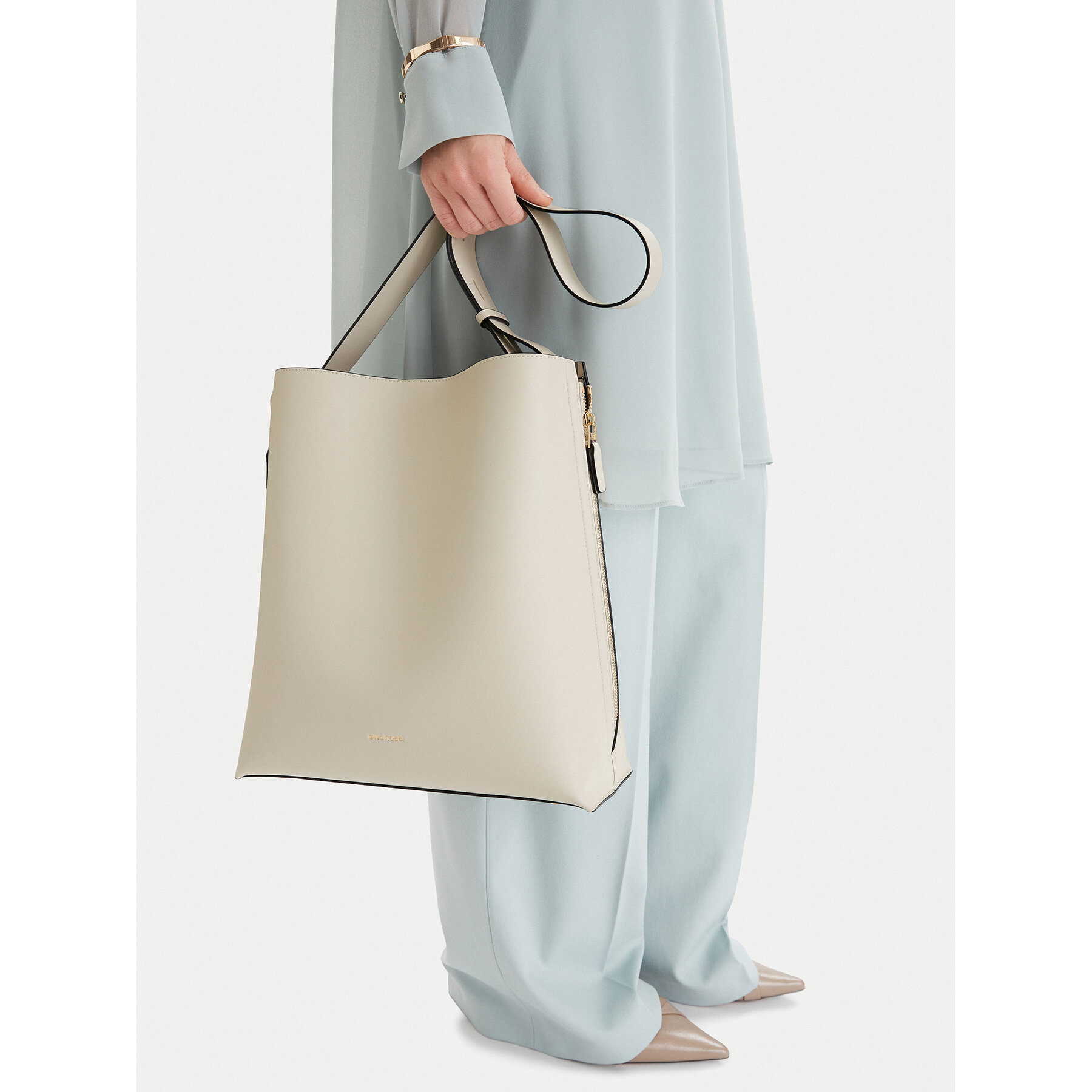 Дамска чанта GINO ROSSI EO-WEN-3 Екрю