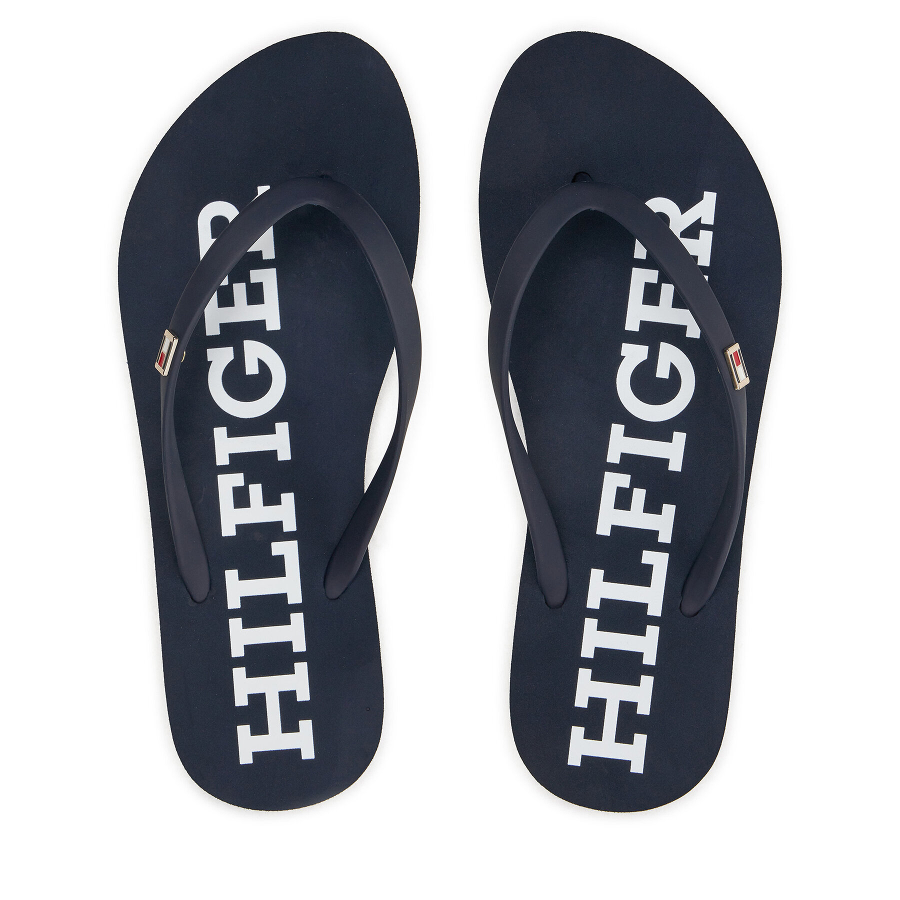 Damskie Japonki Tommy Hilfiger, Rozmiar 36 Granatowy Strap Beach Sandal FW0FW07901