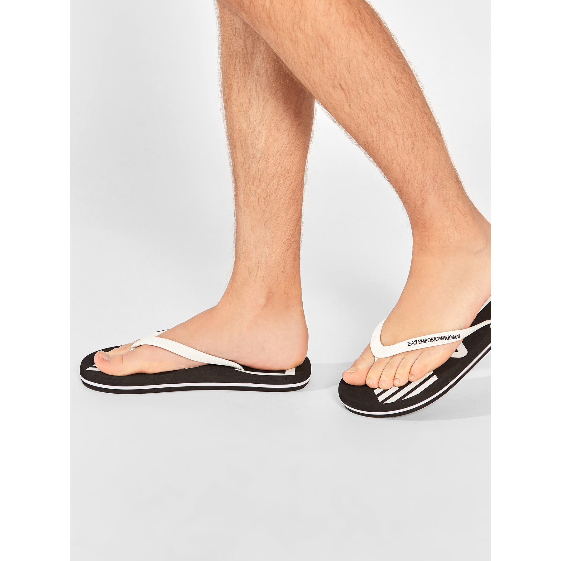 Flip flop EA7 Emporio Armani XCQ004 XK196 A120 Alb