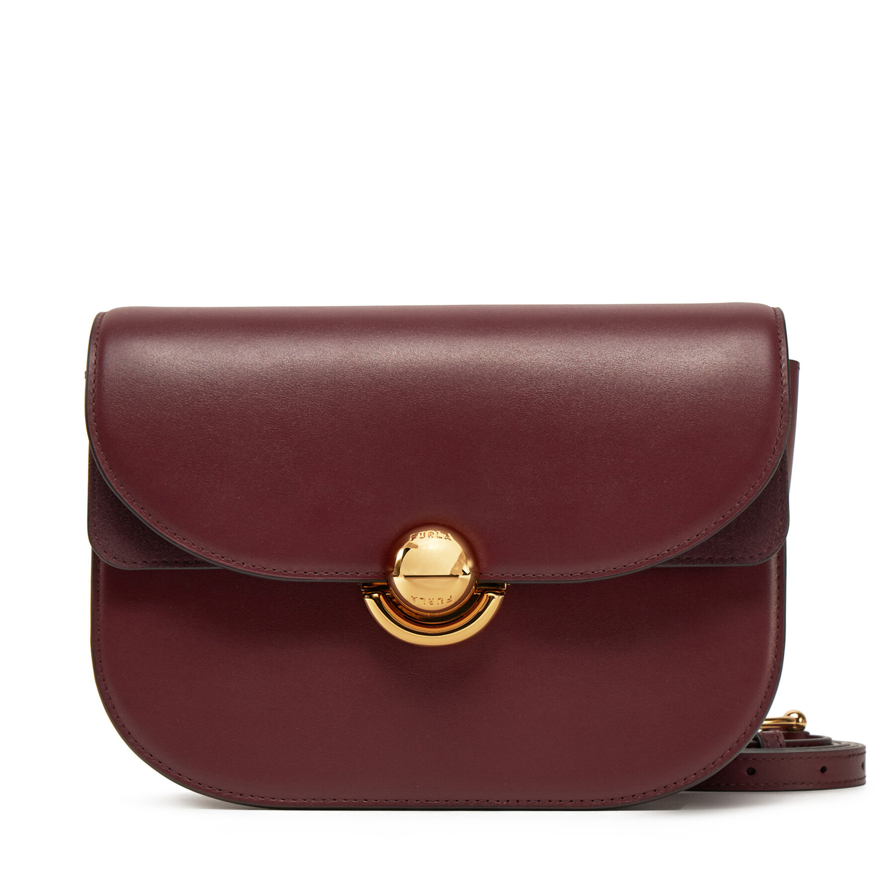 Τσάντα Furla Sfera Borsa A Tracolla S Vaniglia WB01355 BX0428 26700 Μπορντό