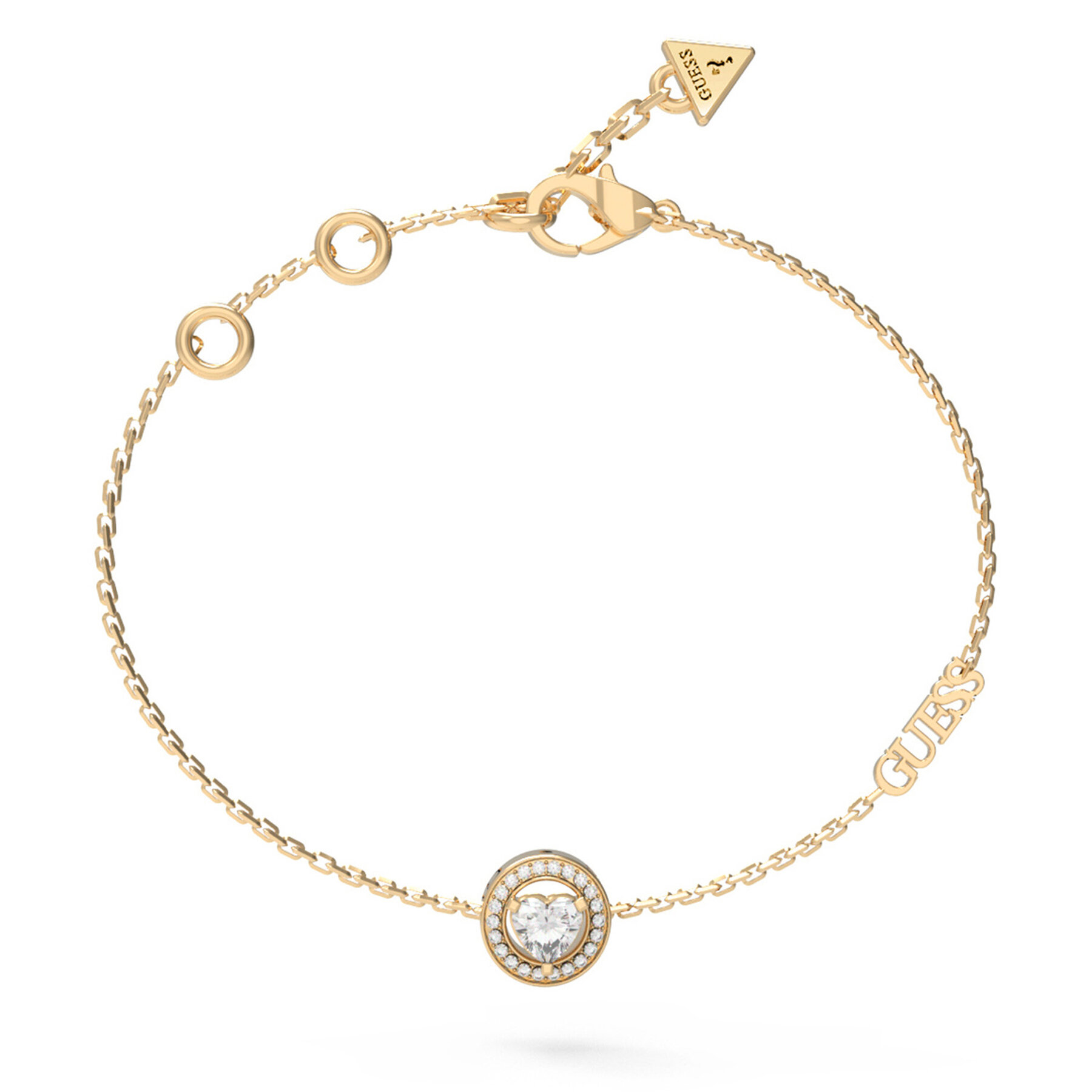 Zapestnica Guess JUBB0466 8JW Zlata