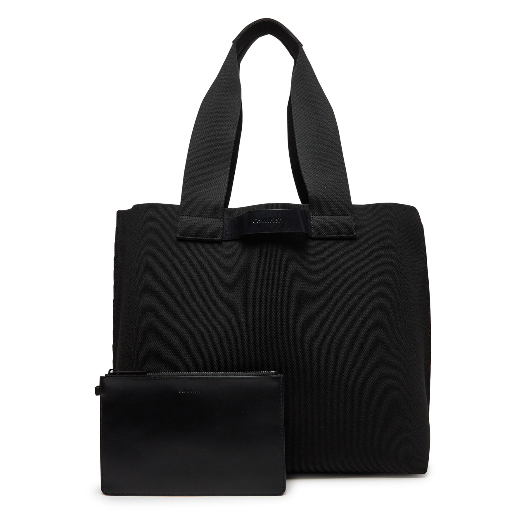 Męska Torba Calvin Klein Czarny Ck Ease E/W Tote Knit K50K512892