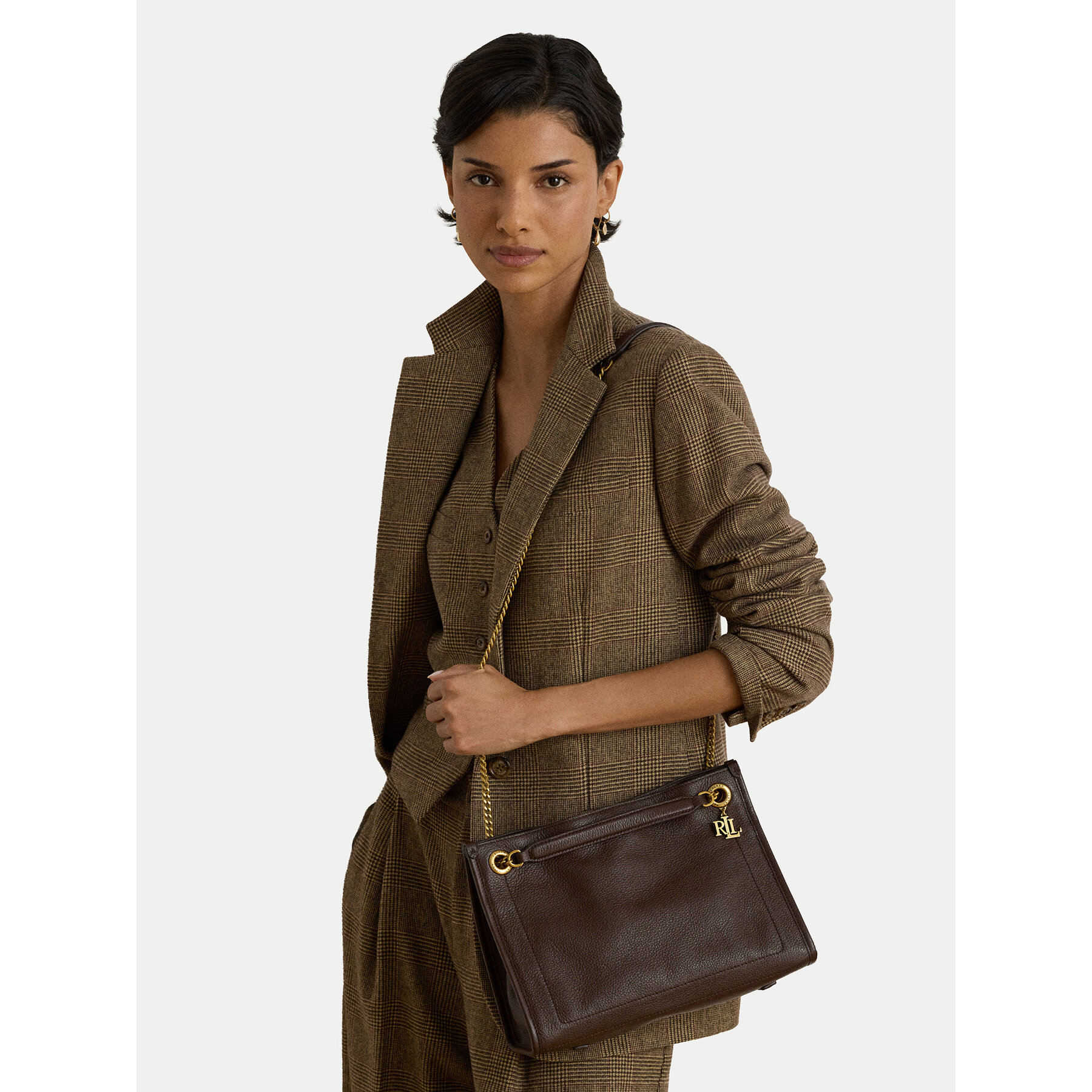 Torbica LAUREN RALPH LAUREN 431980173010 Smeđa