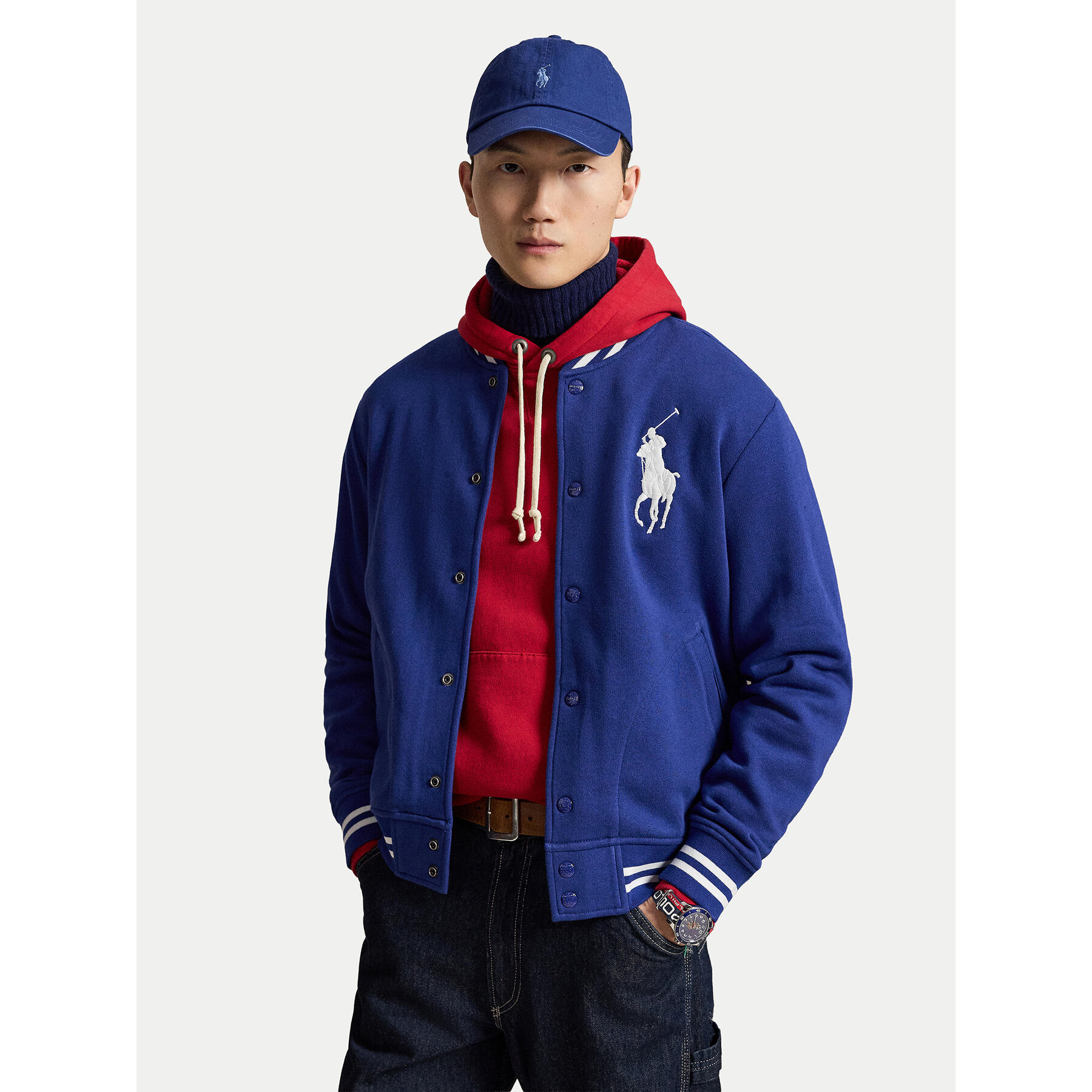 Polo Ralph Lauren Sweatshirt 710951717502 Blau Regular Fit