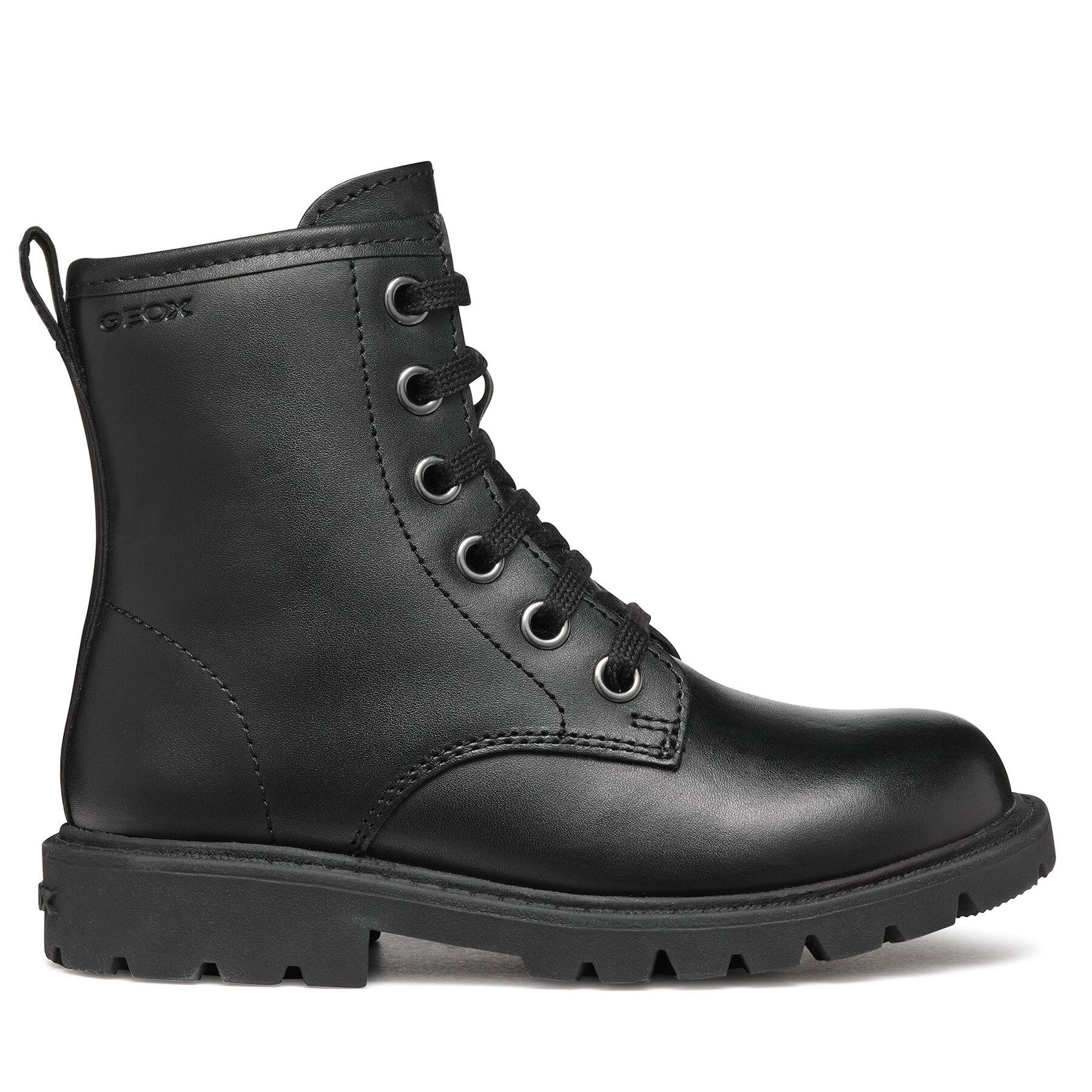 Čižmy Geox J Shaylax Girl J46EXD 00043 C9999 M Čierna
