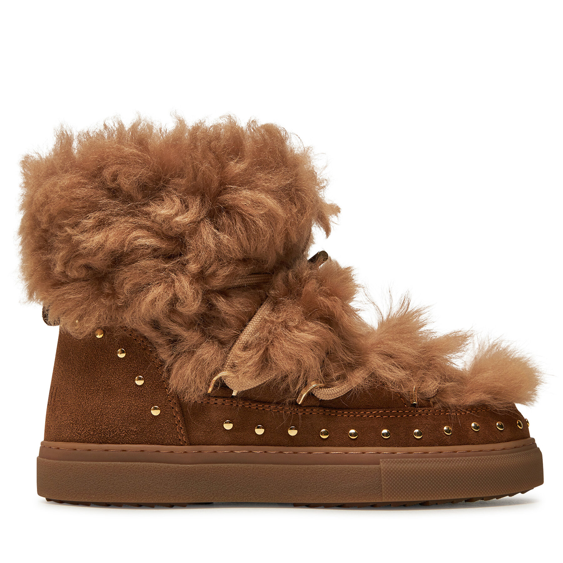 Inuikii Μπότες Χιονιού Inuikii Long Curly 75202-051 Καφέ