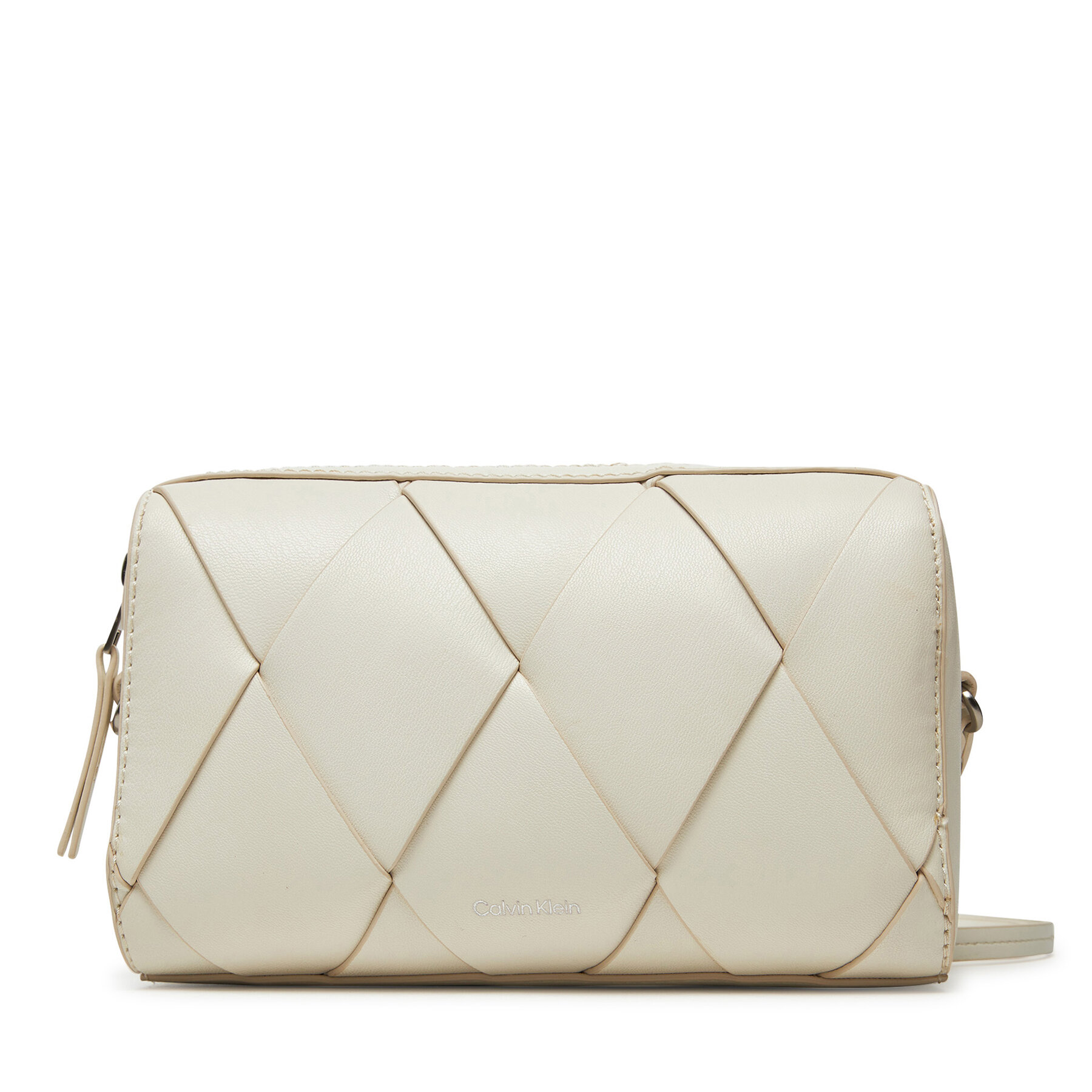 Damska Calvin Klein Torebka Écru Ck Woven Camera Bag K60K613002