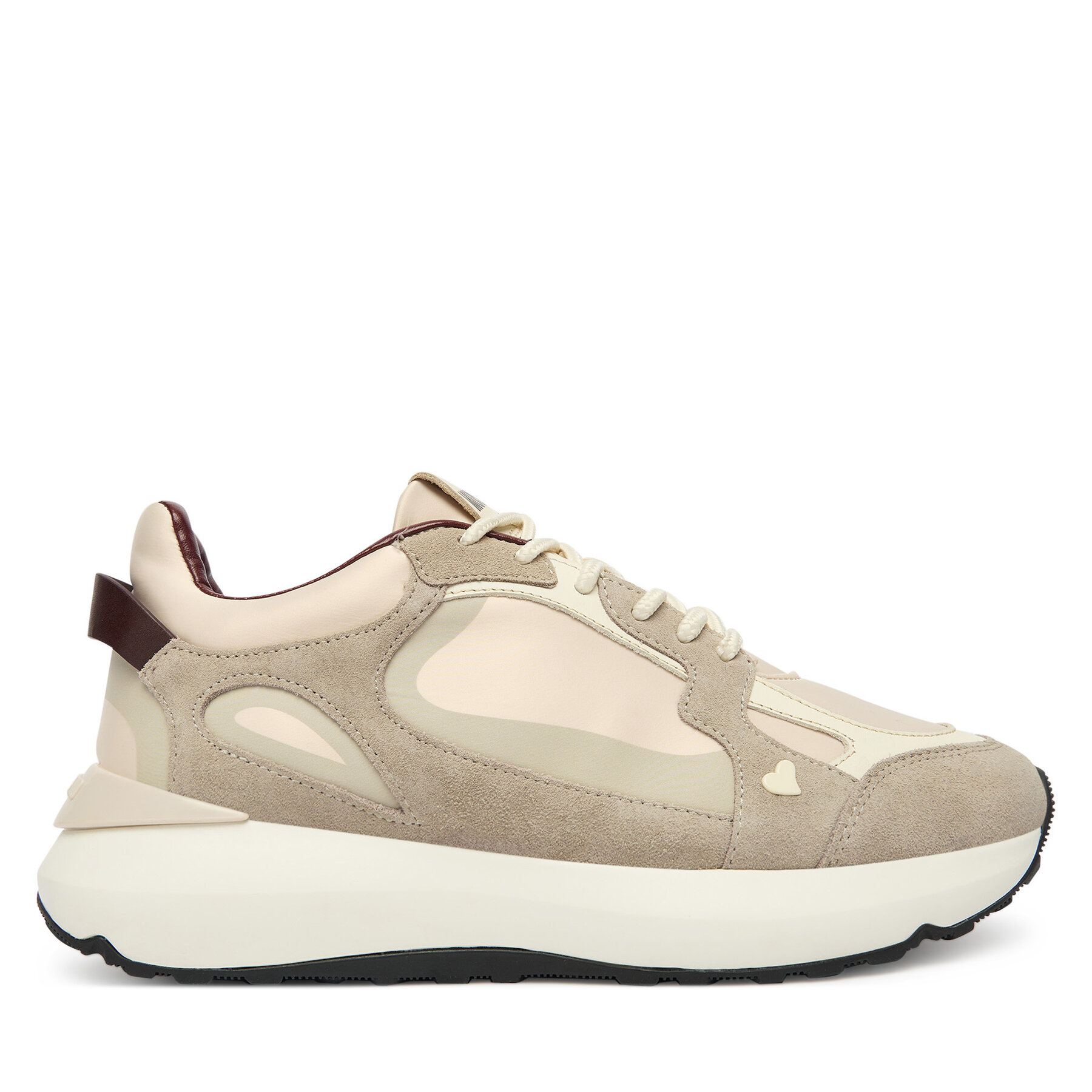 Sneakersy LOVE MOSCHINO JA15415G0NINE10A Béžová