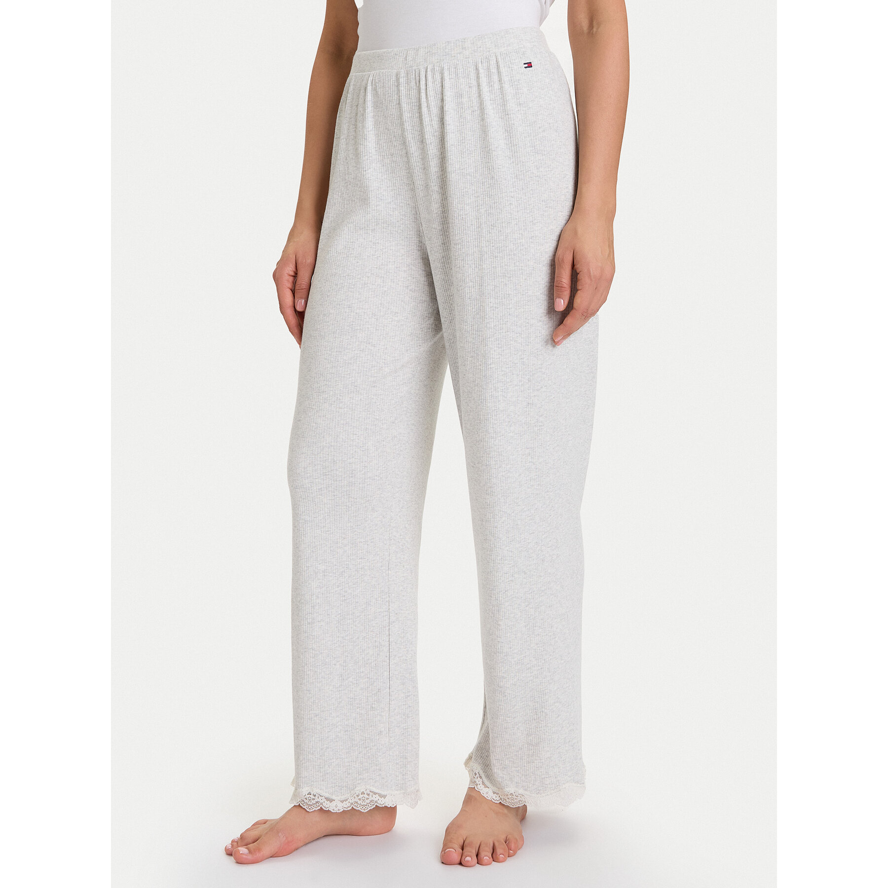 Tommy Hilfiger Pyjamahose UW0UW06074 Grau Regular Fit