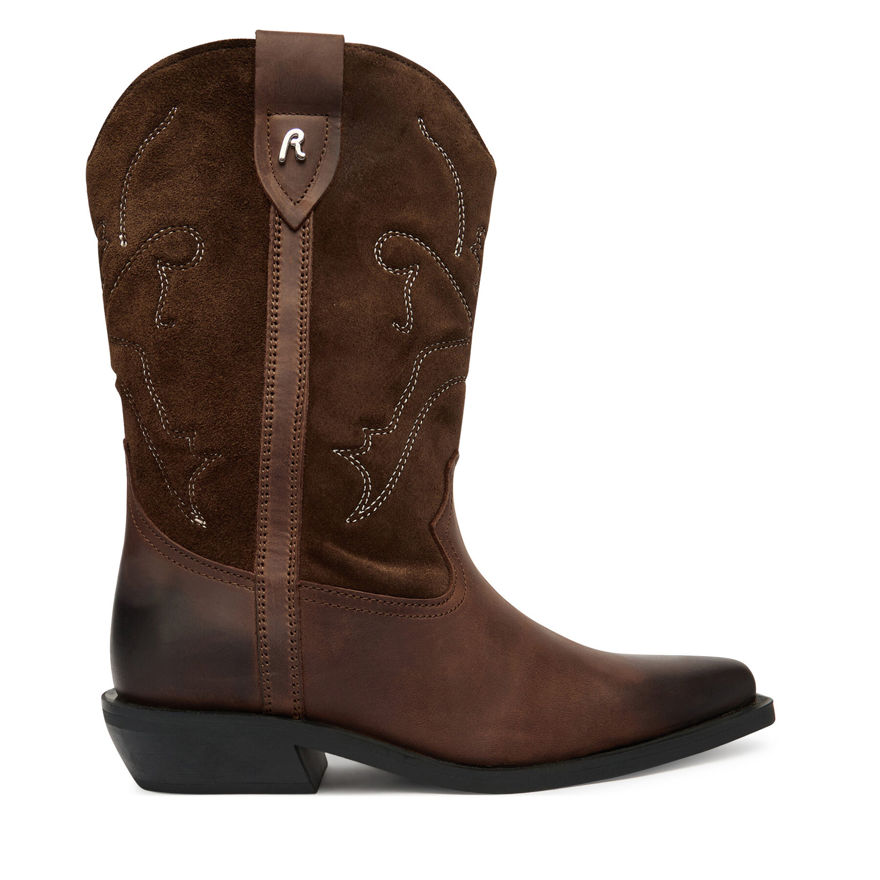 Cizme și botine cowboy REPLAY GWN99.000.C0005L Maro