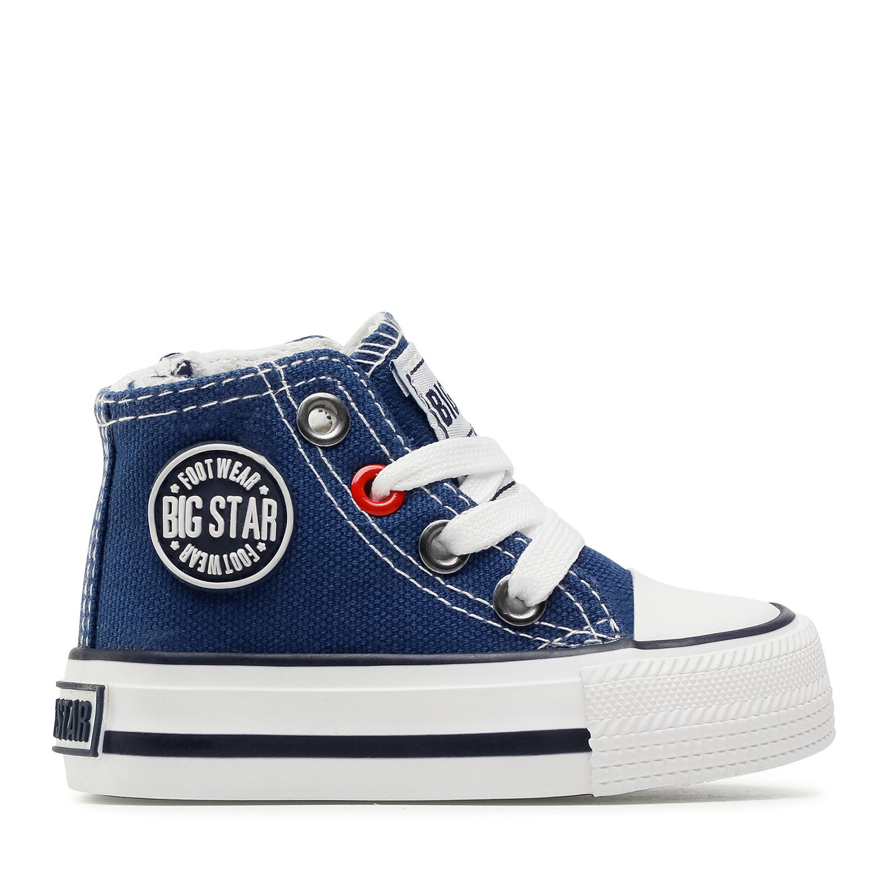 Big Star Shoes Unisex dieťa Plátenky, Rozmer: 17, Tmavomodrá, HH374189