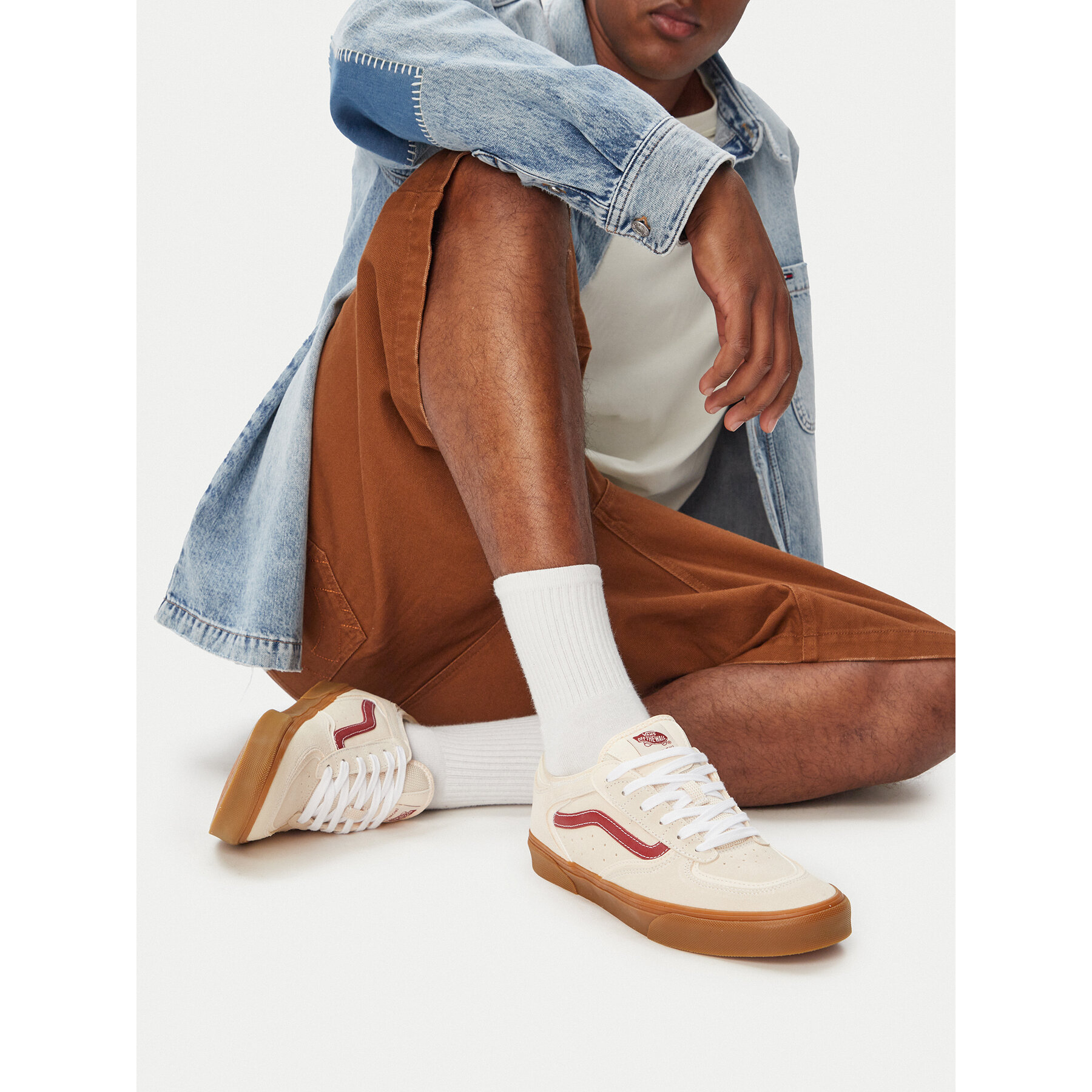 Гуменки Vans Rowley Classic VN000SF4I661 Кремав