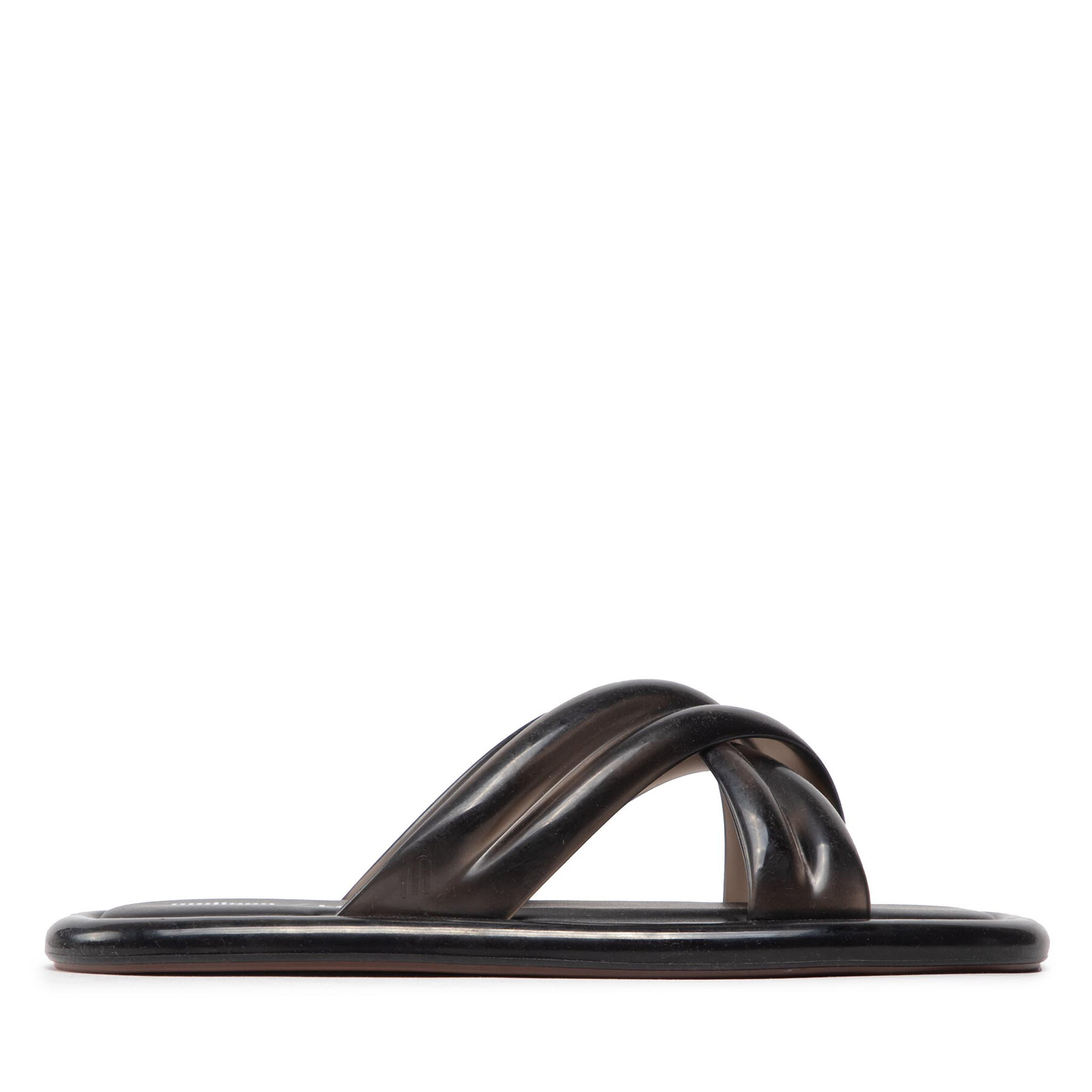 Mules / sandales de bain Melissa Cali + Larroude Ad 33605 Noir
