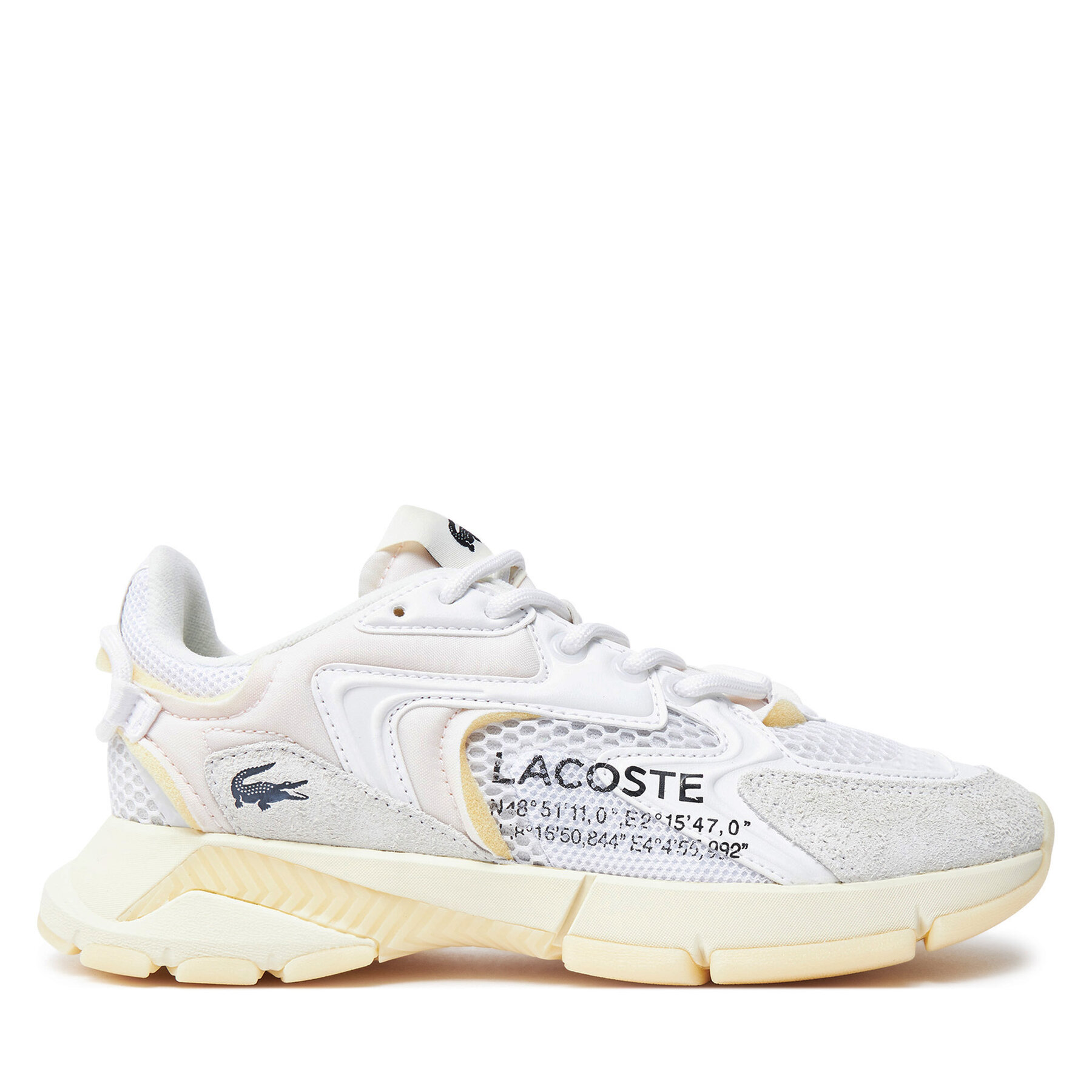 Î‘Î¸Î»Î·Ï„Î¹ÎºÎ¬ Lacoste 748SFA0081 Î›ÎµÏ…ÎºÏŒ