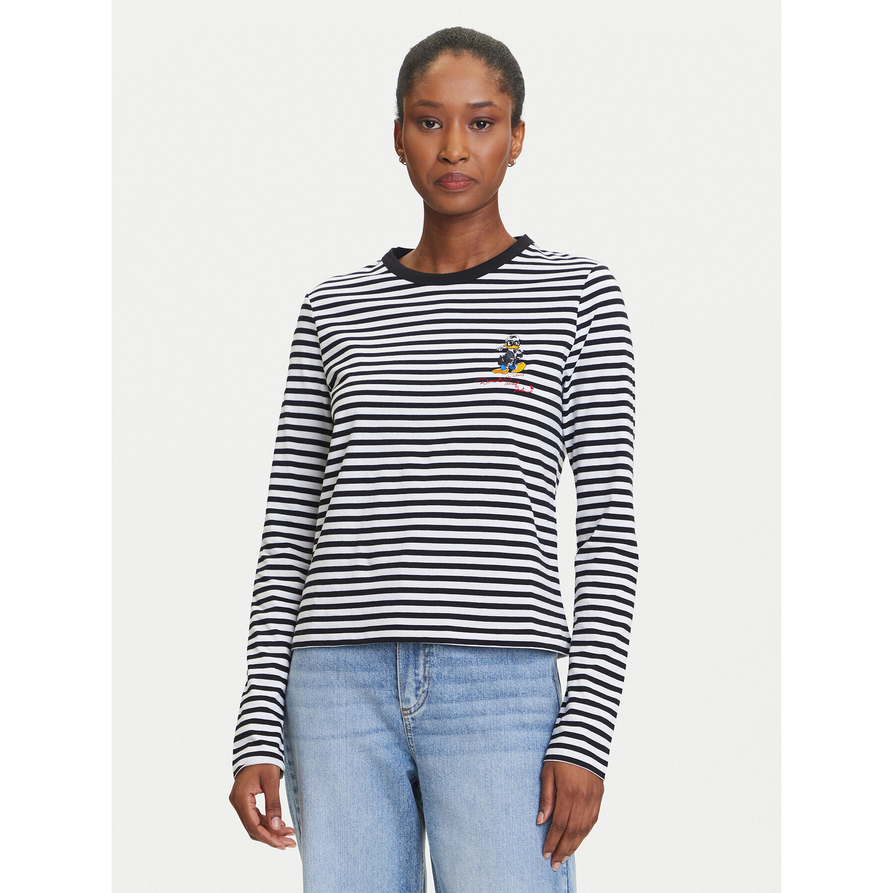 KARL LAGERFELD Bluse A3W17091 Schwarz Regular Fit