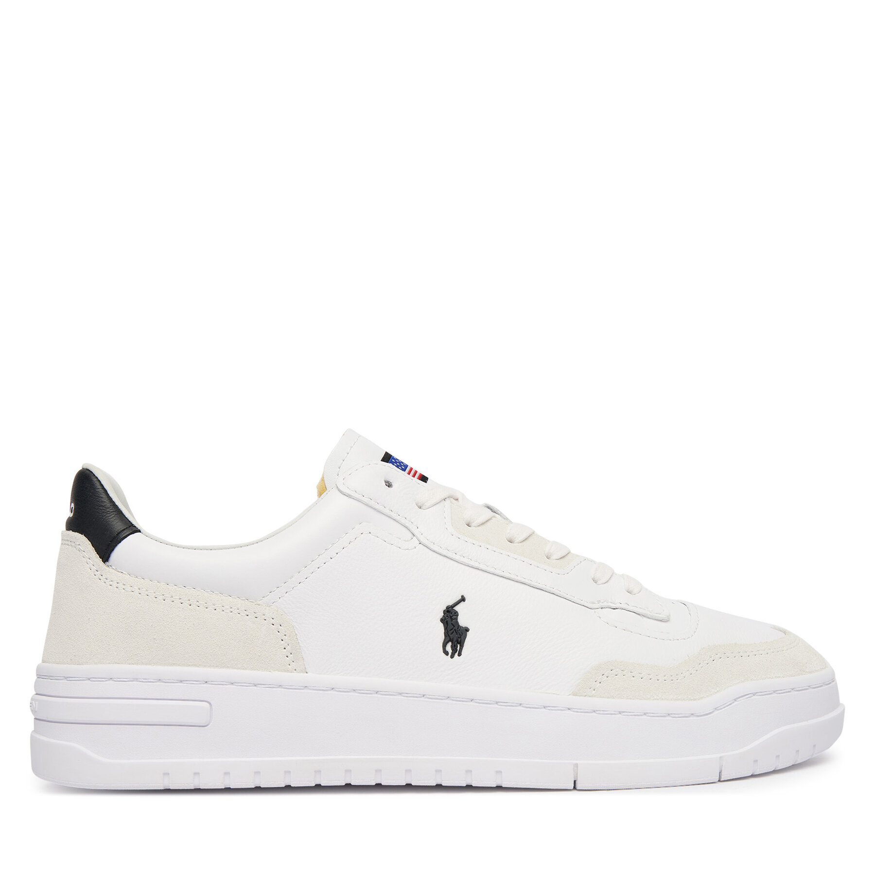Sneakersy Polo Ralph Lauren Kenmare 809P07527001 Biela