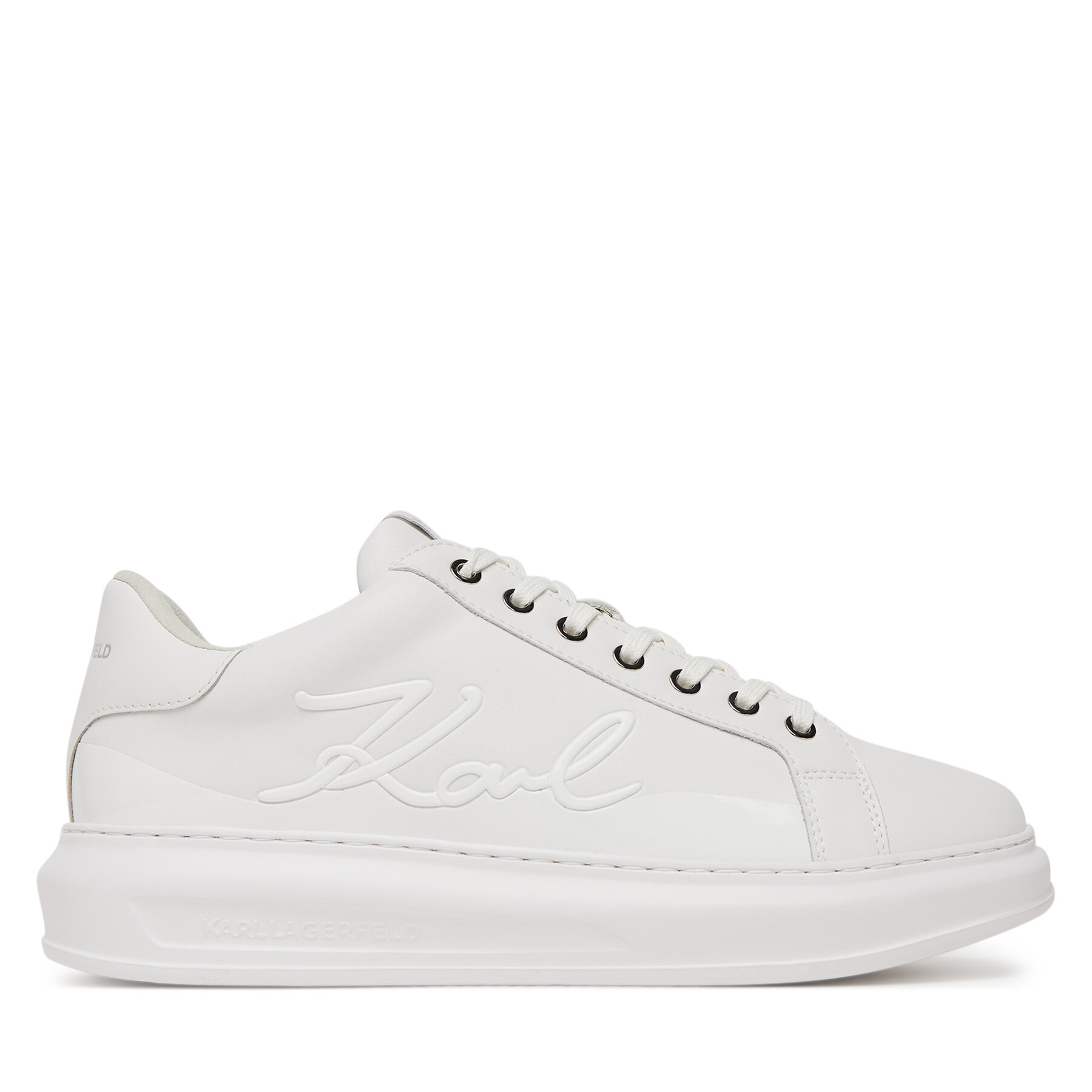 Sneakersy KARL LAGERFELD KL52548F Biela