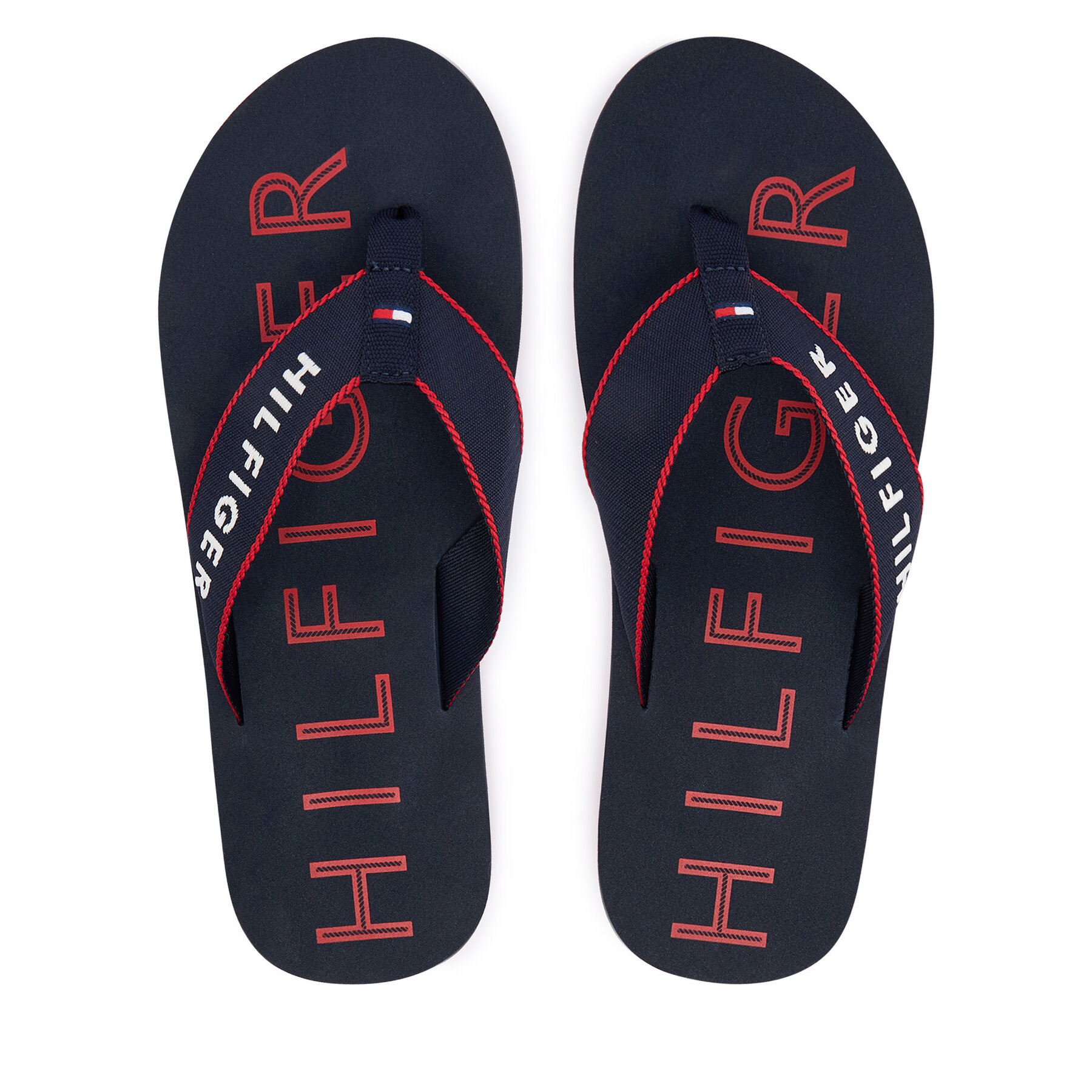Japanke Tommy Hilfiger Sporty Hilfiger Beach Sandal FM0FM05913 Tamnoplava