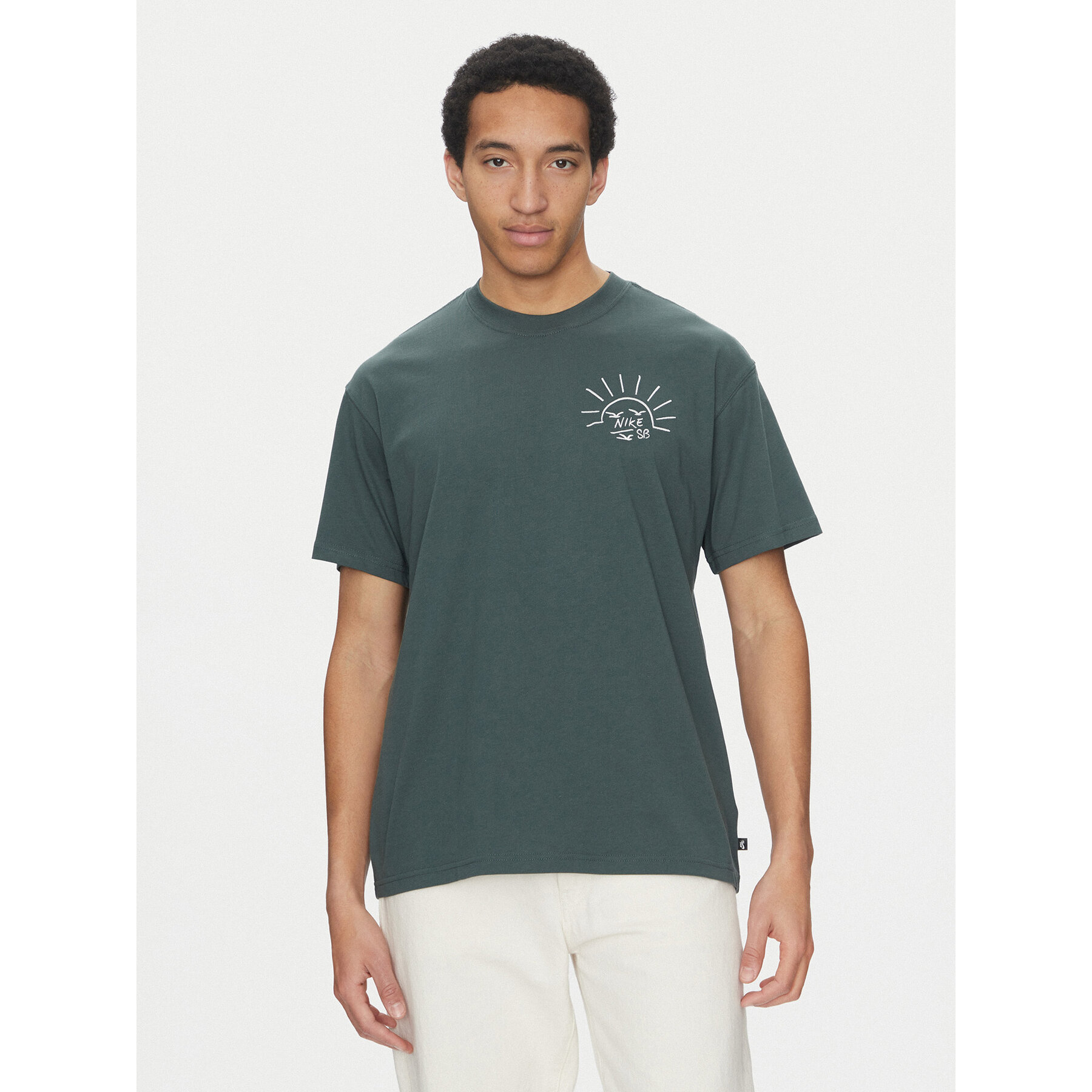 Nike Póló FZ5281 Zöld Regular Fit