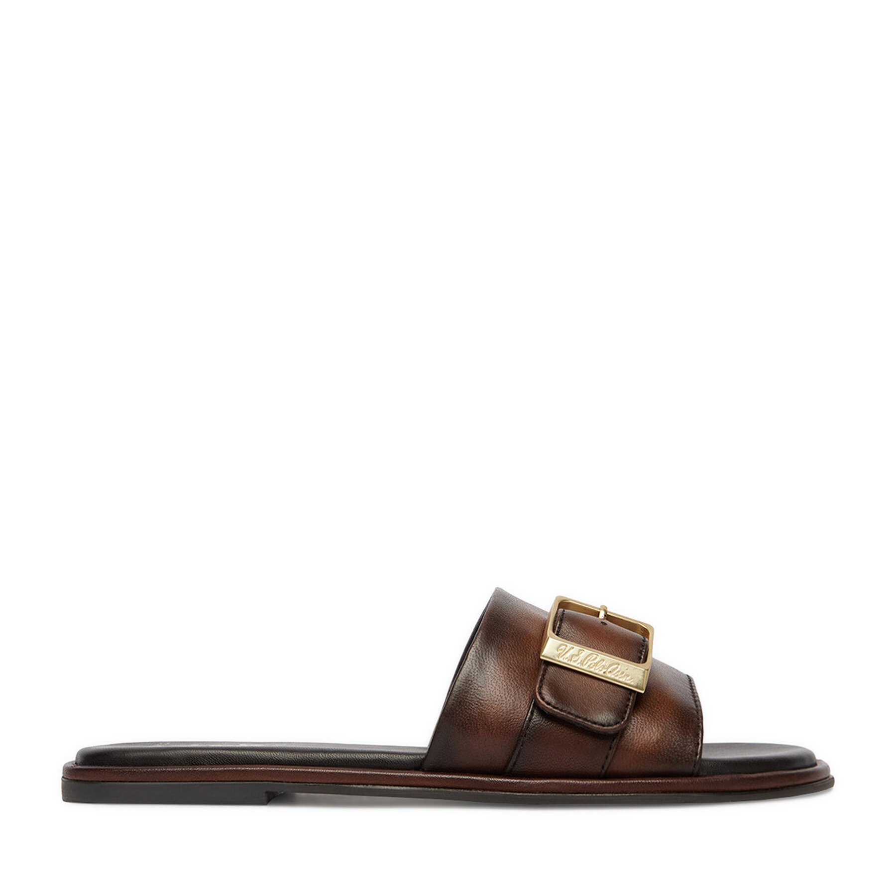 Papucs U.S. Polo Assn. EO-TEMPE001W/6L1 Sötétbarna