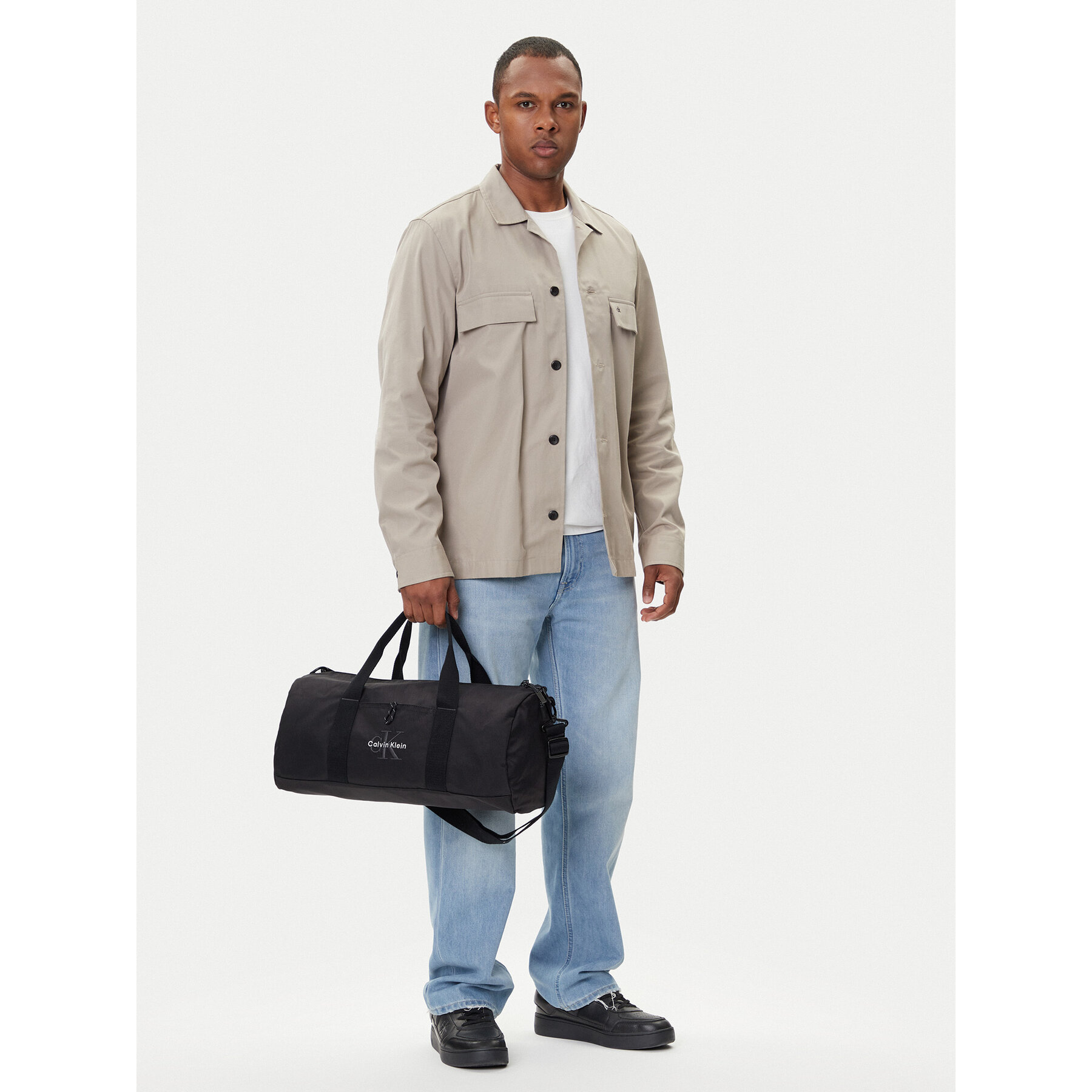 Сак Calvin Klein Bold Weekender LV04D3115G Черен