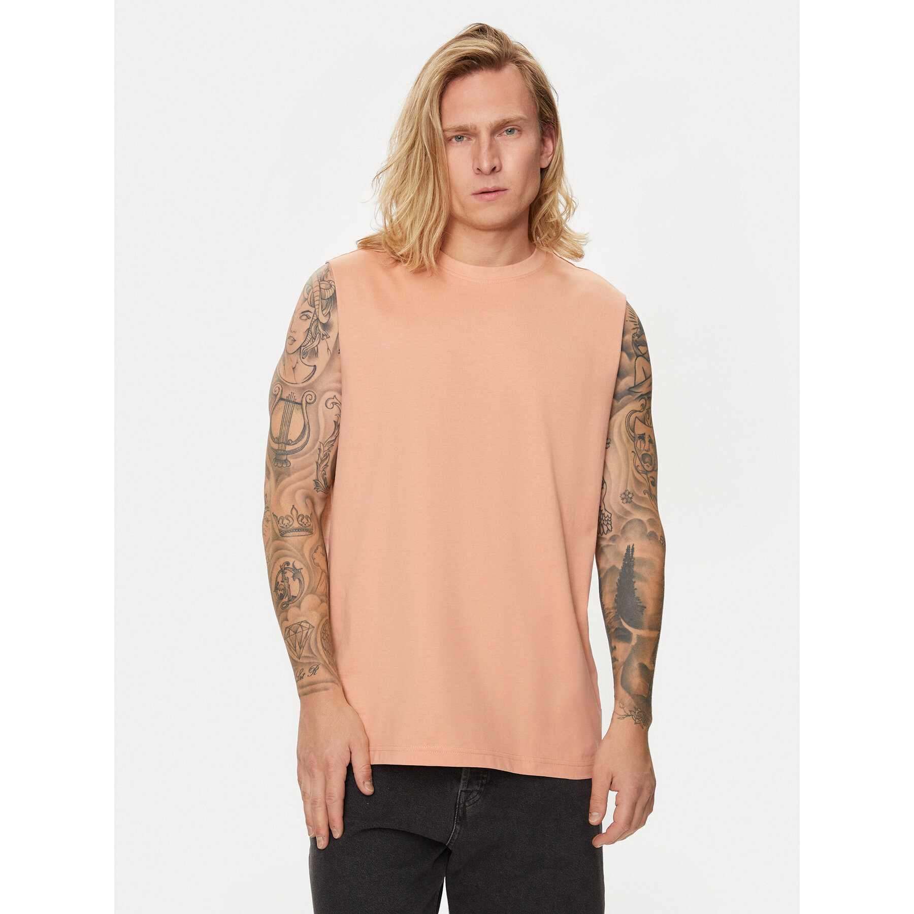 Only & Sons Tank top Fred 22025300 Κοραλλί Relaxed Fit