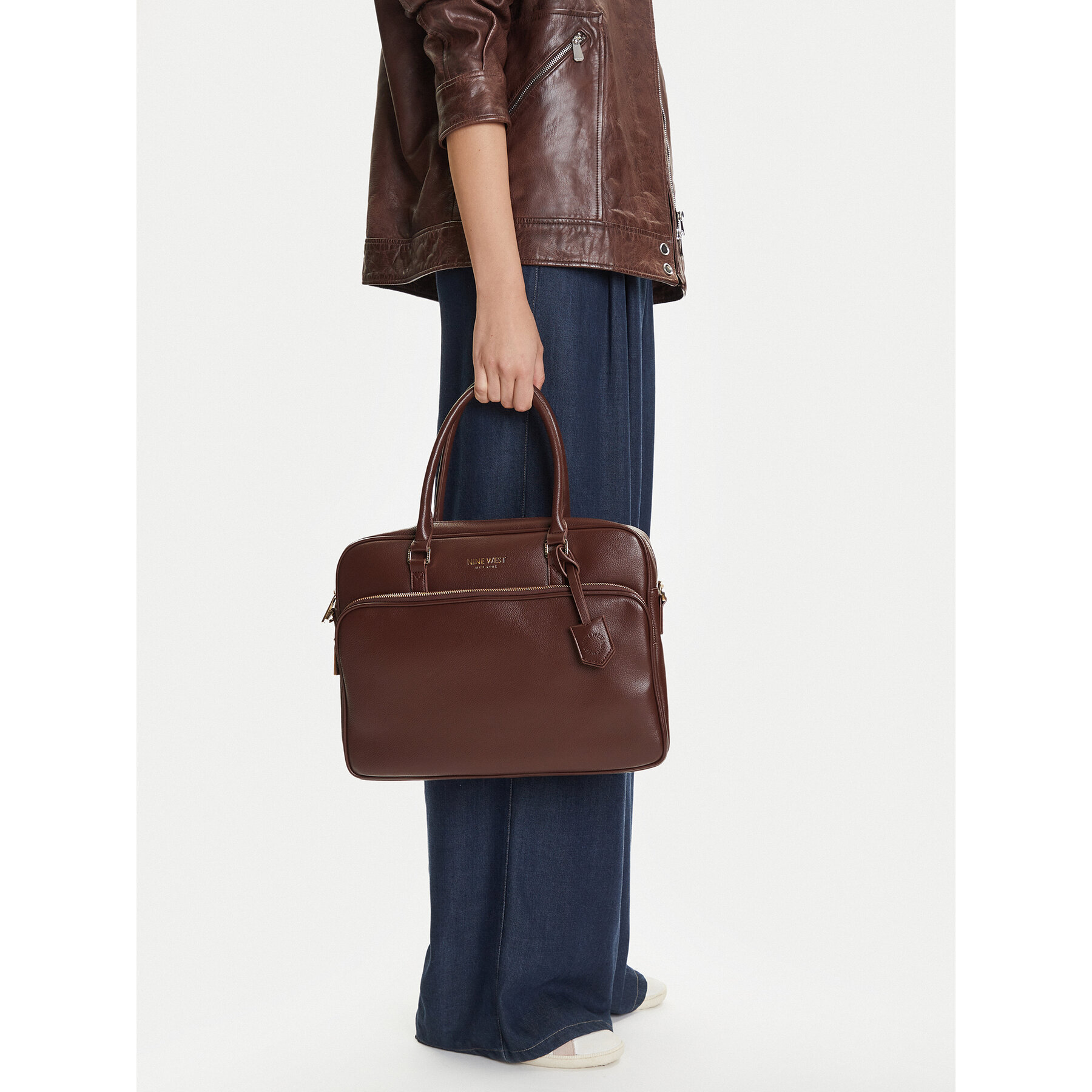 Torba za prenosnik Nine West CEO-EMMA-LA482-2847 Rjava