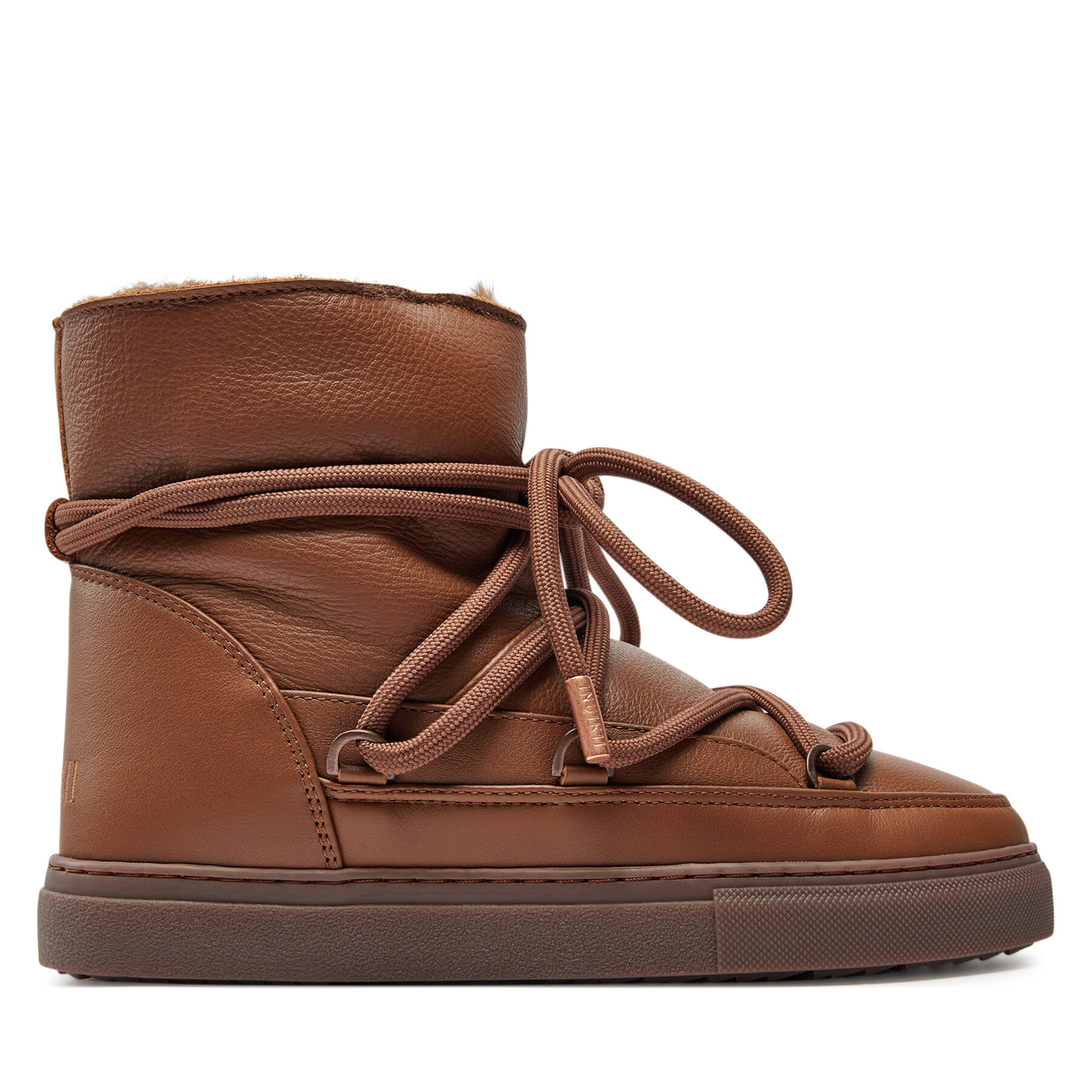 Μπότες Χιονιού Inuikii Full Leather 75202-087 Καφέ